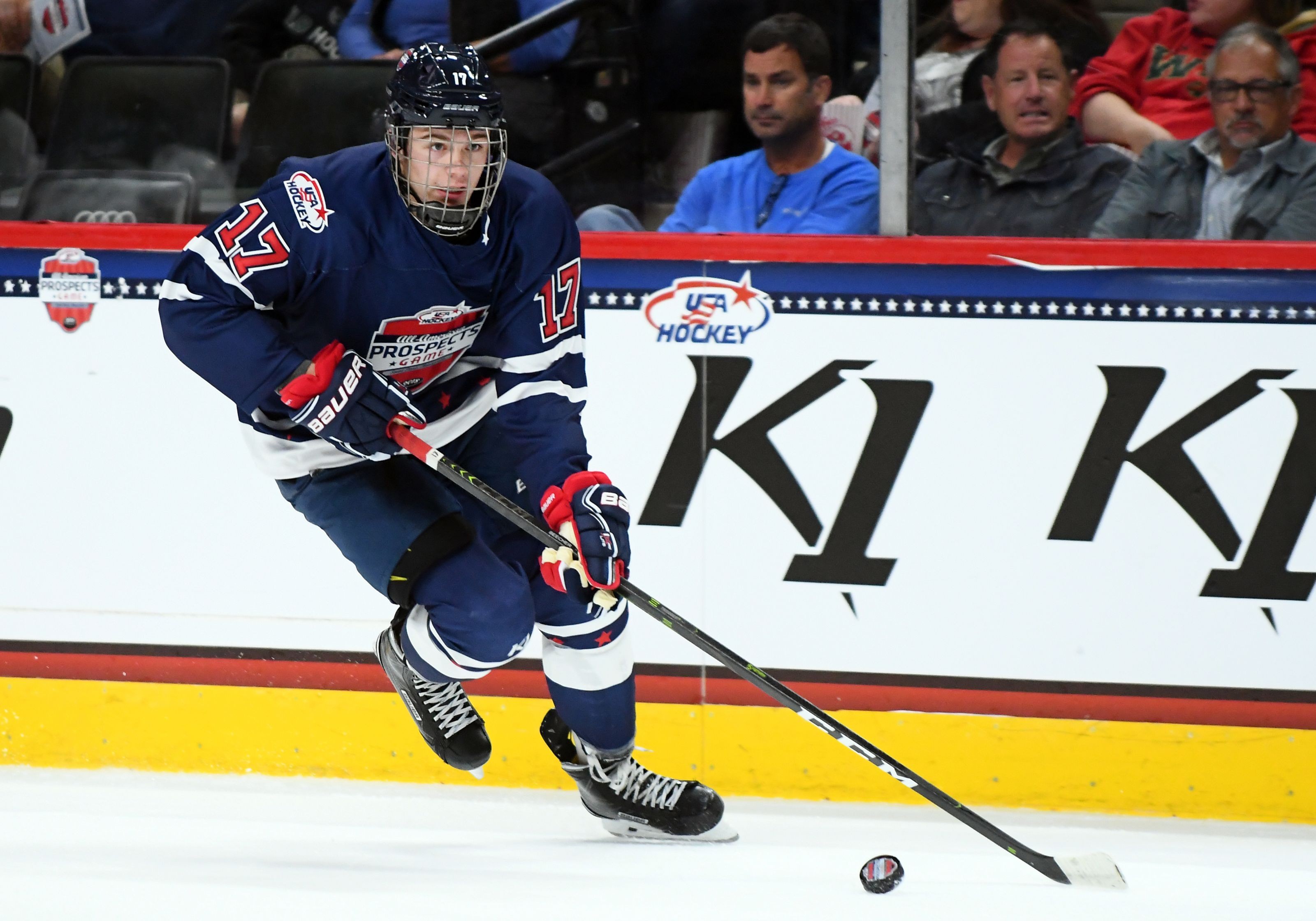 Boston Bruins select John Beecher in 2019 NHL Entry Draft