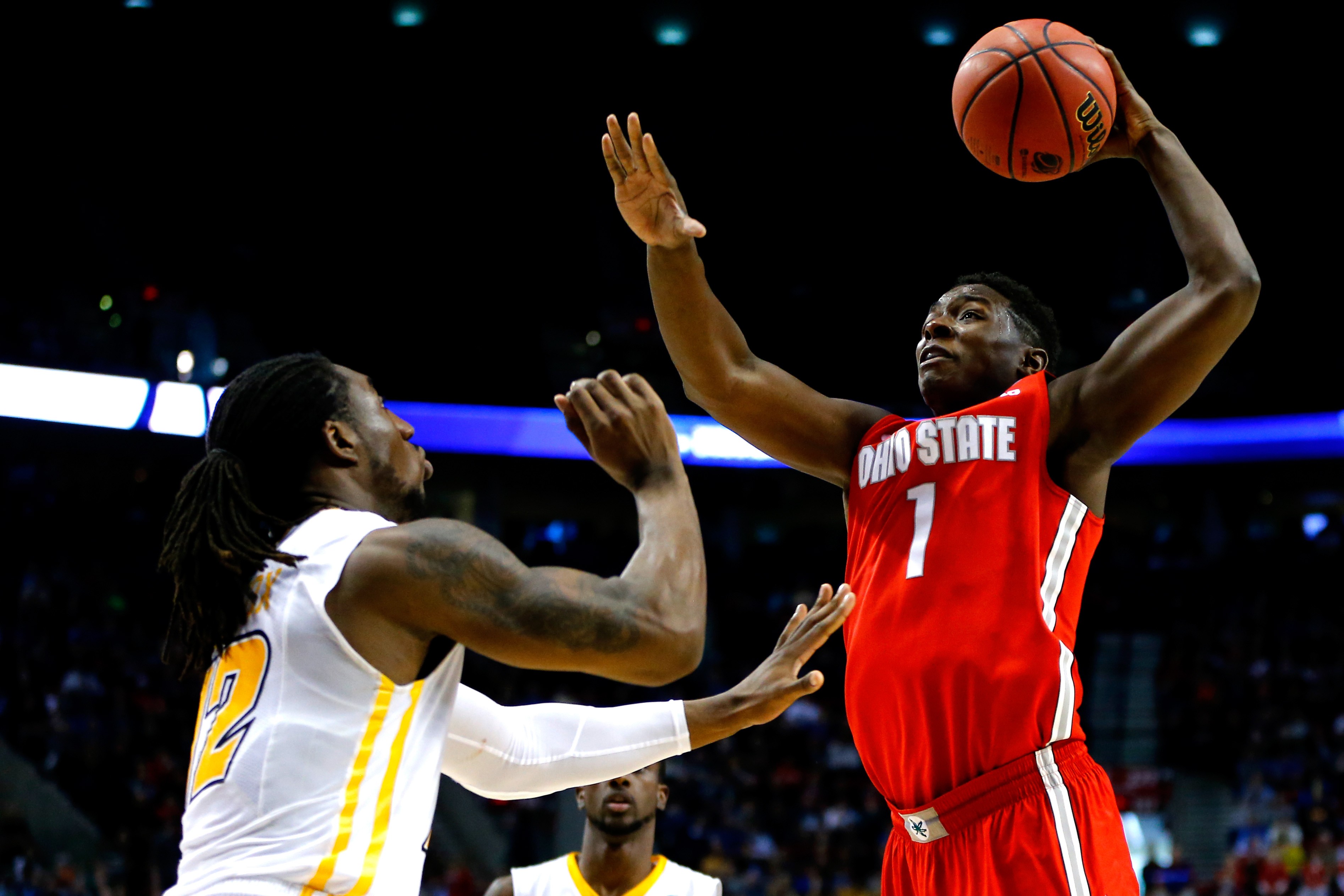 Ohio State Basketball Players happy, and another on the way