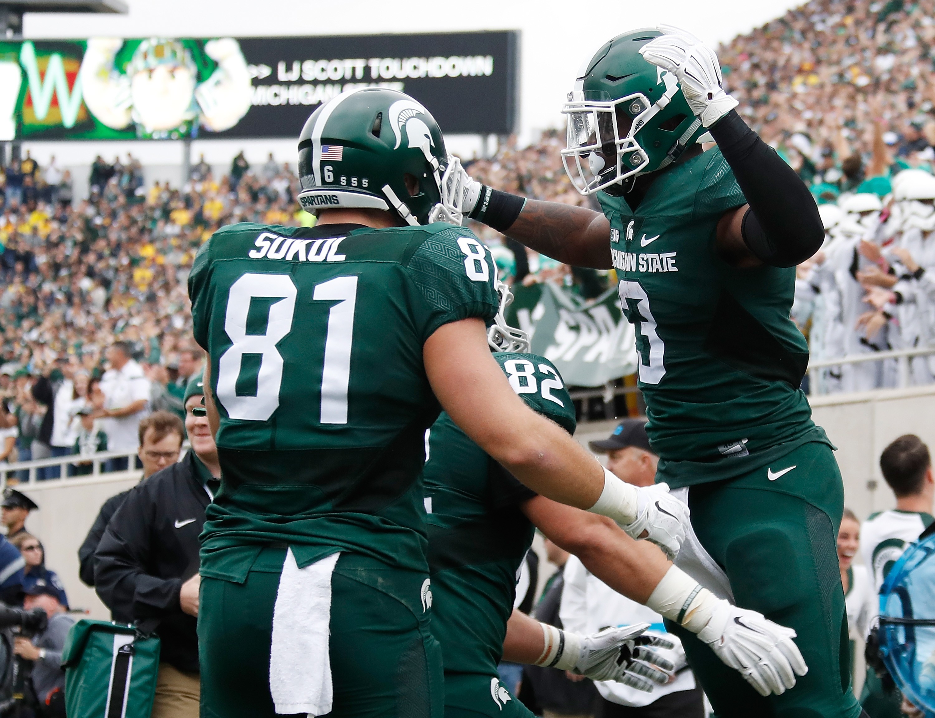 Michigan State Football 4star RB Ronnie Walker has top 2