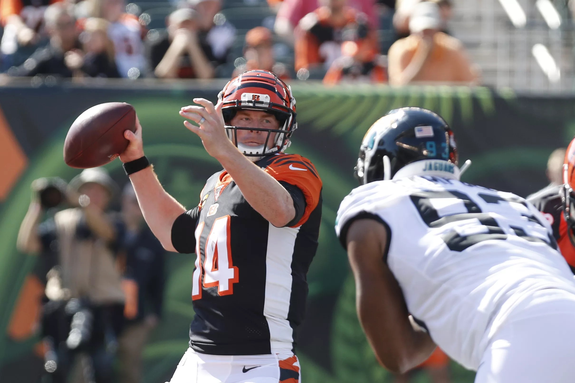 Andy Dalton throws 3 late interceptions, Bengals lose 2717 to Jaguars