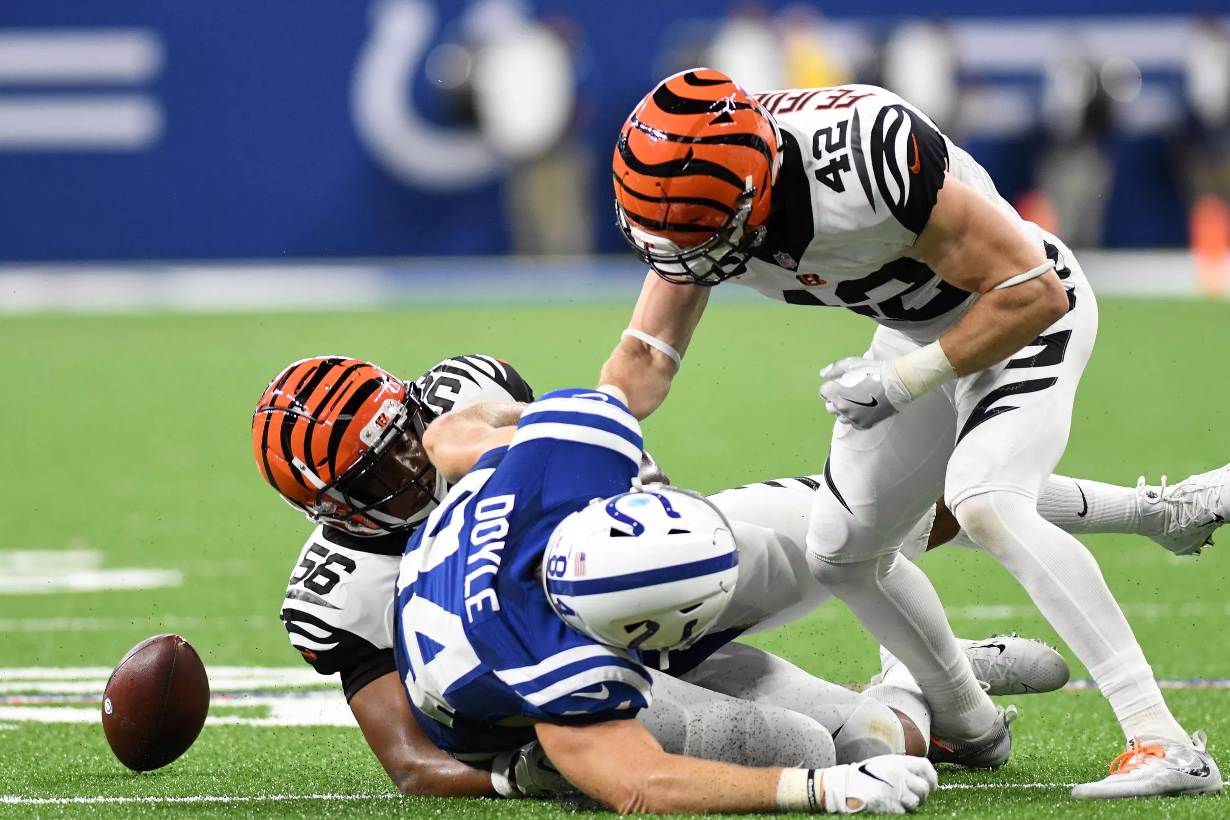 Through eight games, what’s been the Bengals’ best play of the season?