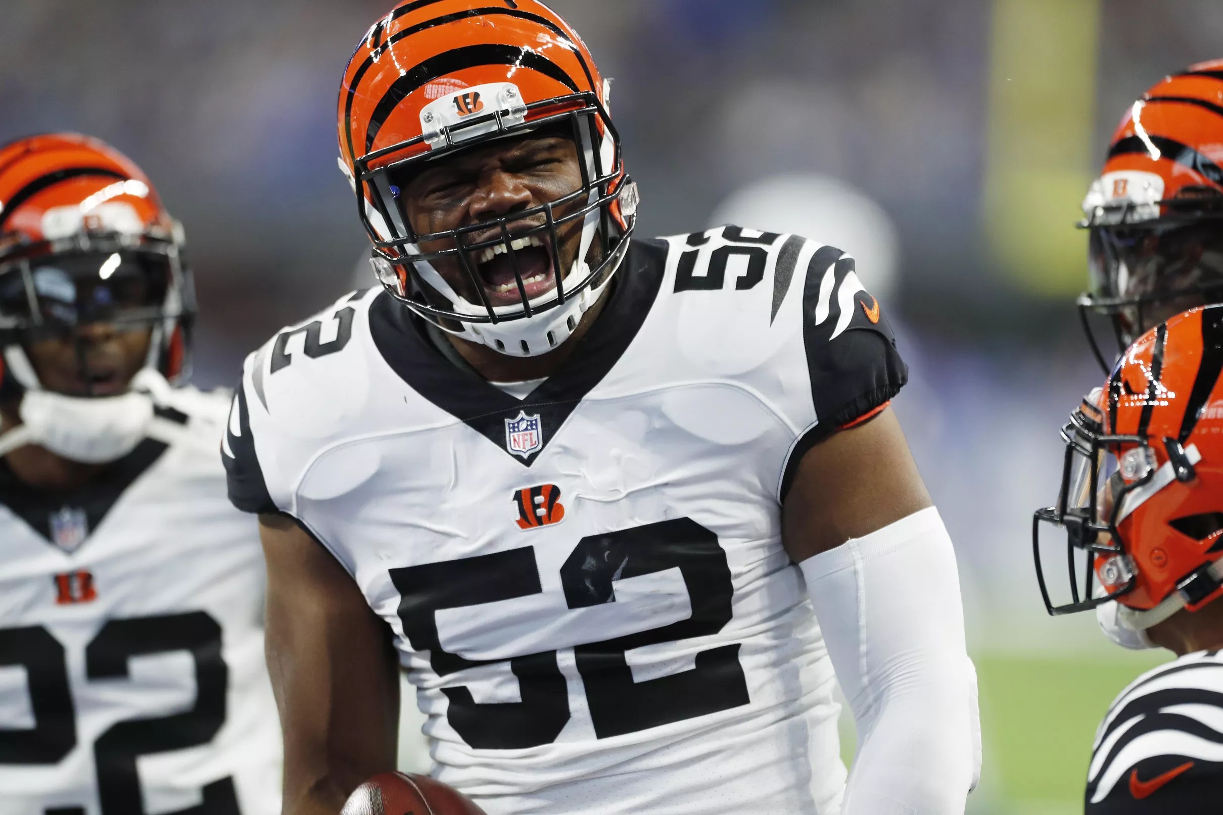 Preston Brown is glad he’s with the Bengals instead of the Bills