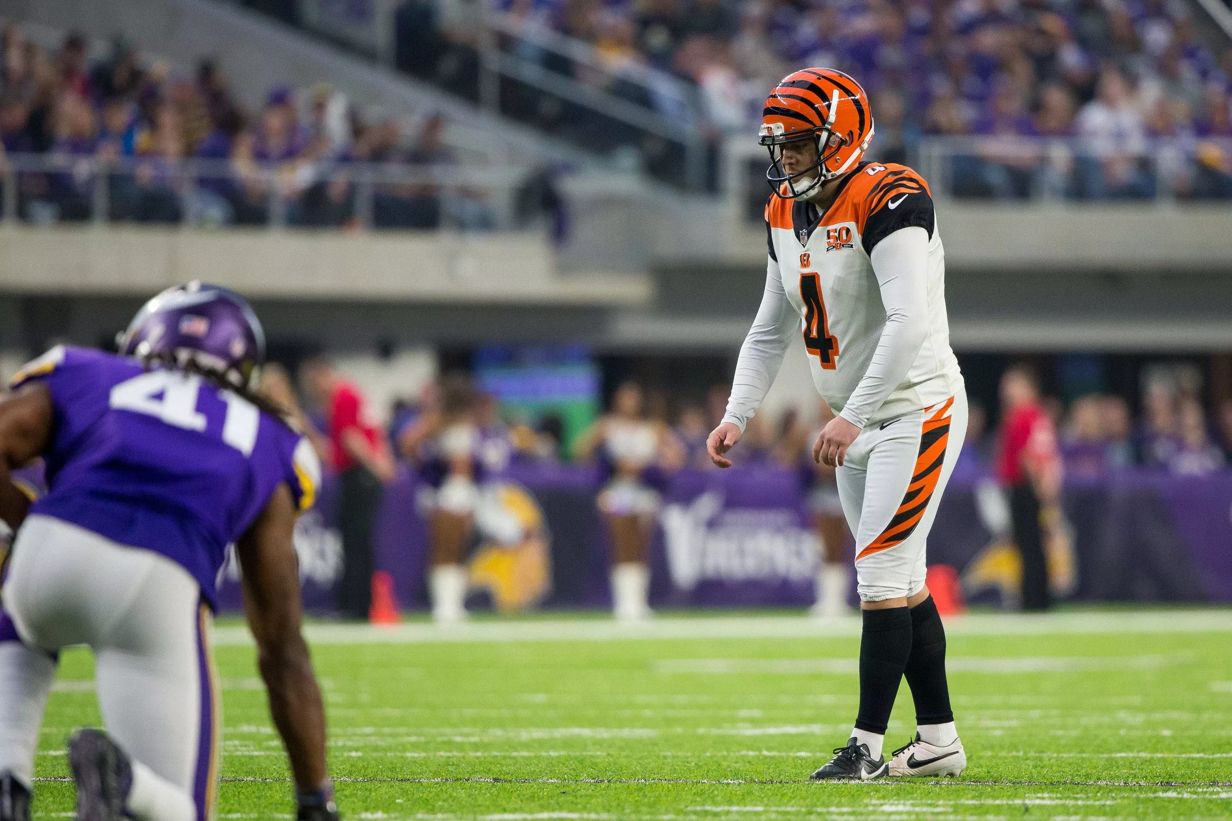 What should we expect from the Bengals’ kicker situation in 2018?
