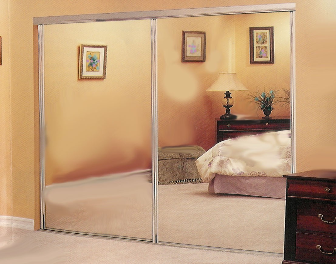 Mirrored Sliding Closet Doors