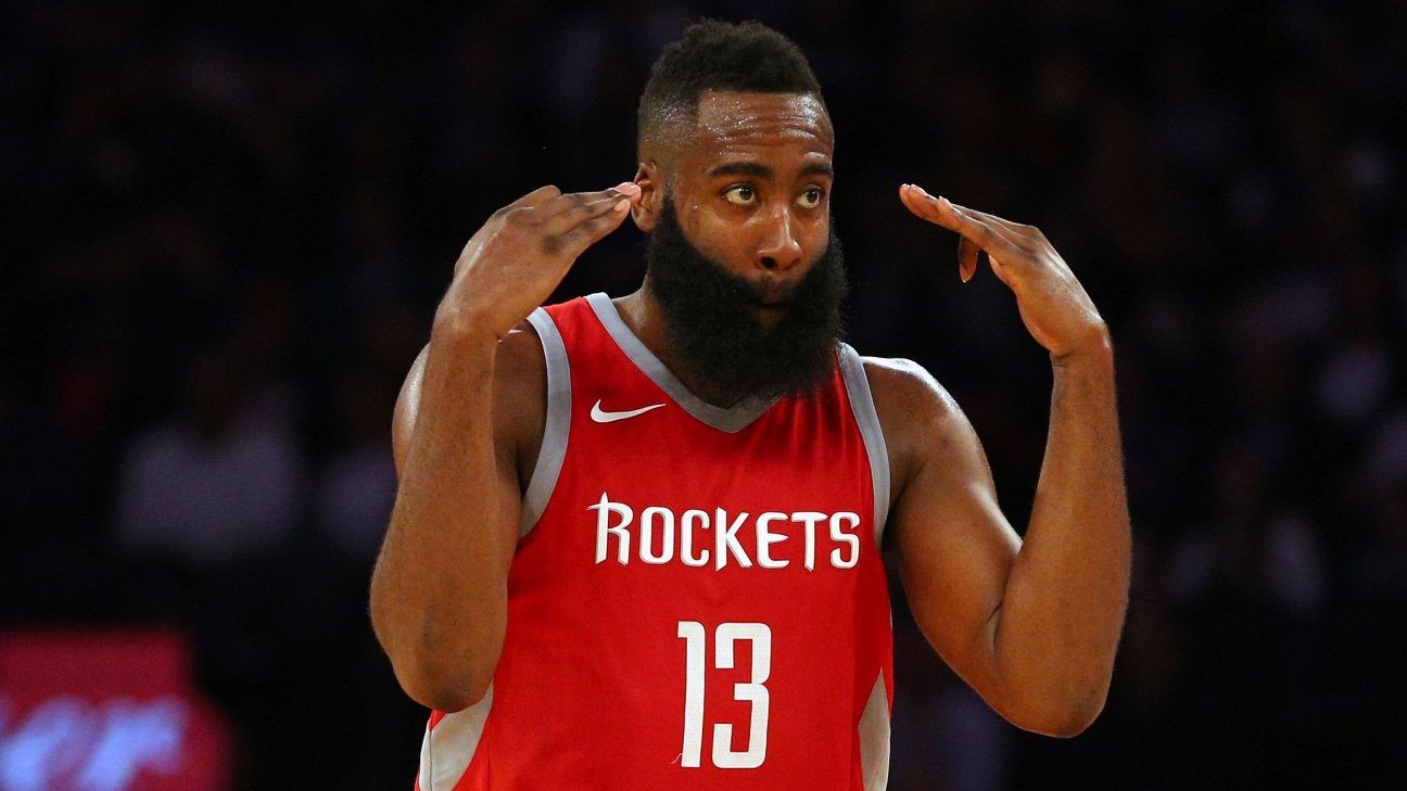 James Harden nets 50 points in consecutive games, but Rockets lose them
