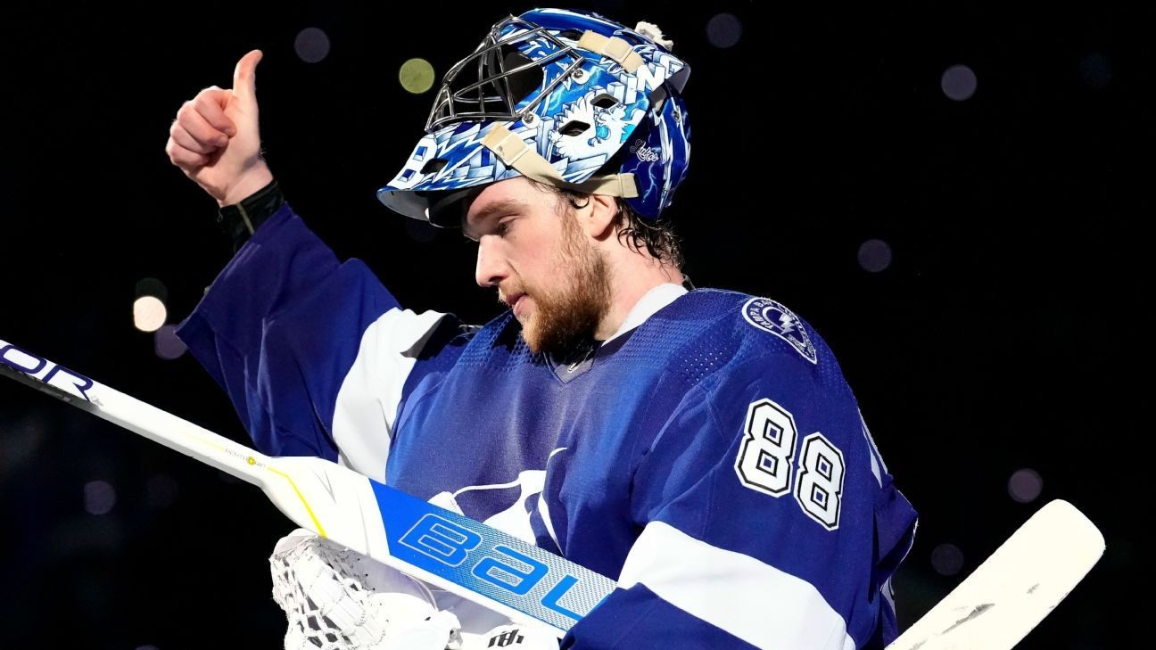 2022 Stanley Cup Final Does Andrei Vasilevskiy belong on the Mount