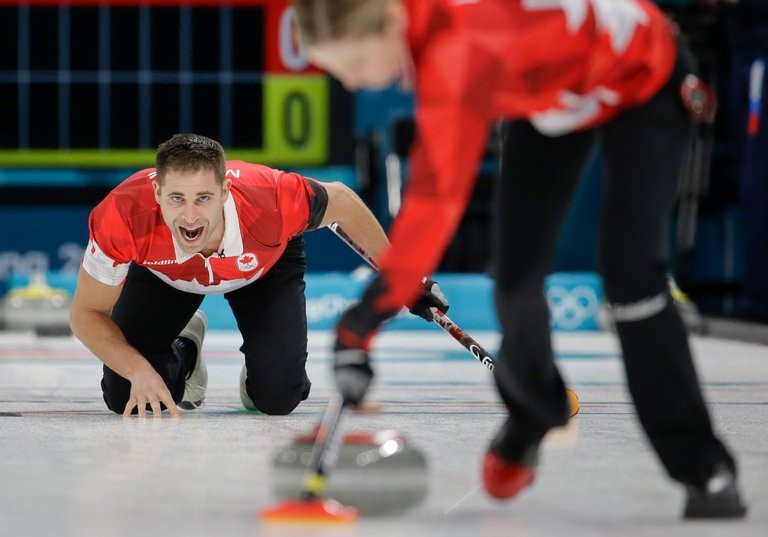 Curling Mixed Doubles Live Results Canada vs. Switzerland