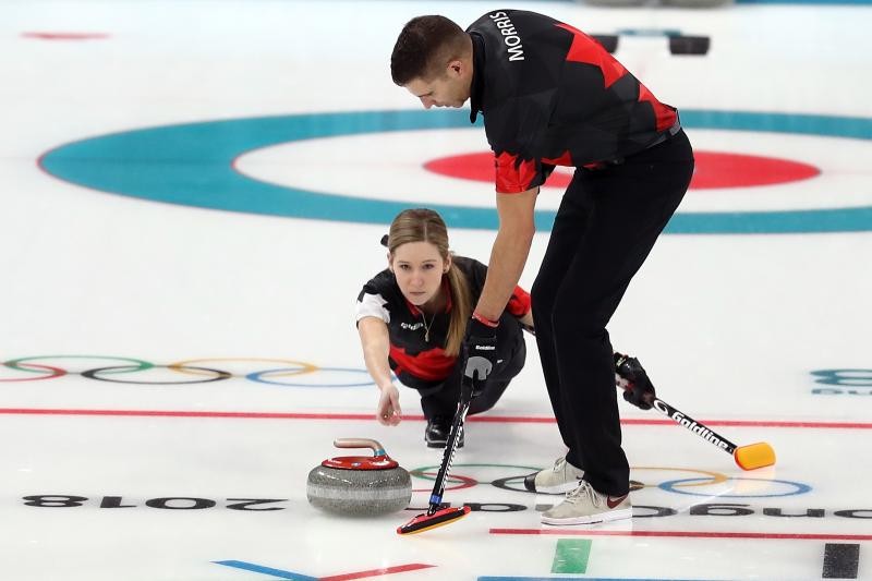 2018 Olympic Curling Mixed Doubles RoundRobin Qualifying Saturday