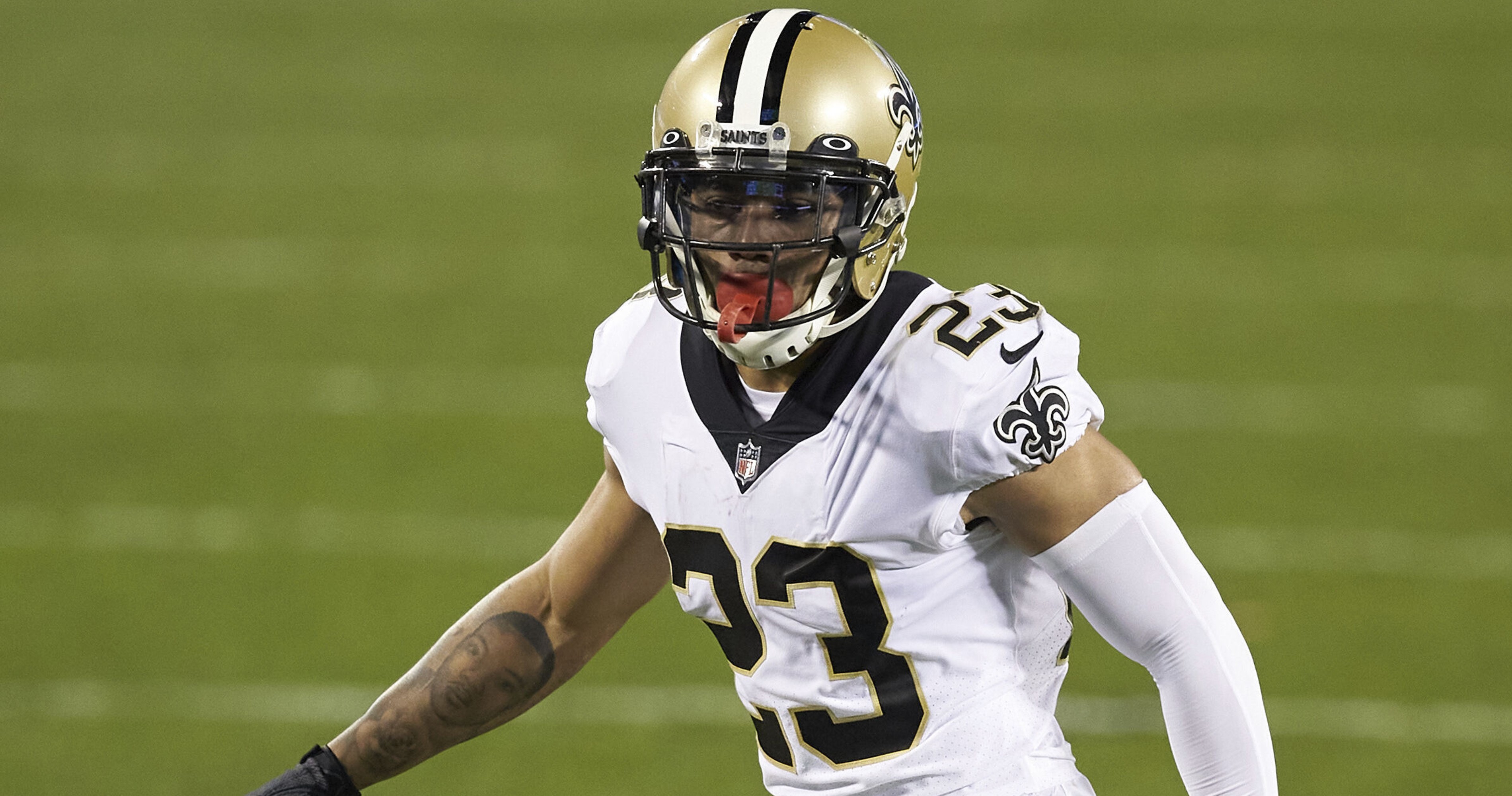 Saints' Marshon Lattimore Reportedly Will Undergo MRI on Ankle Injury