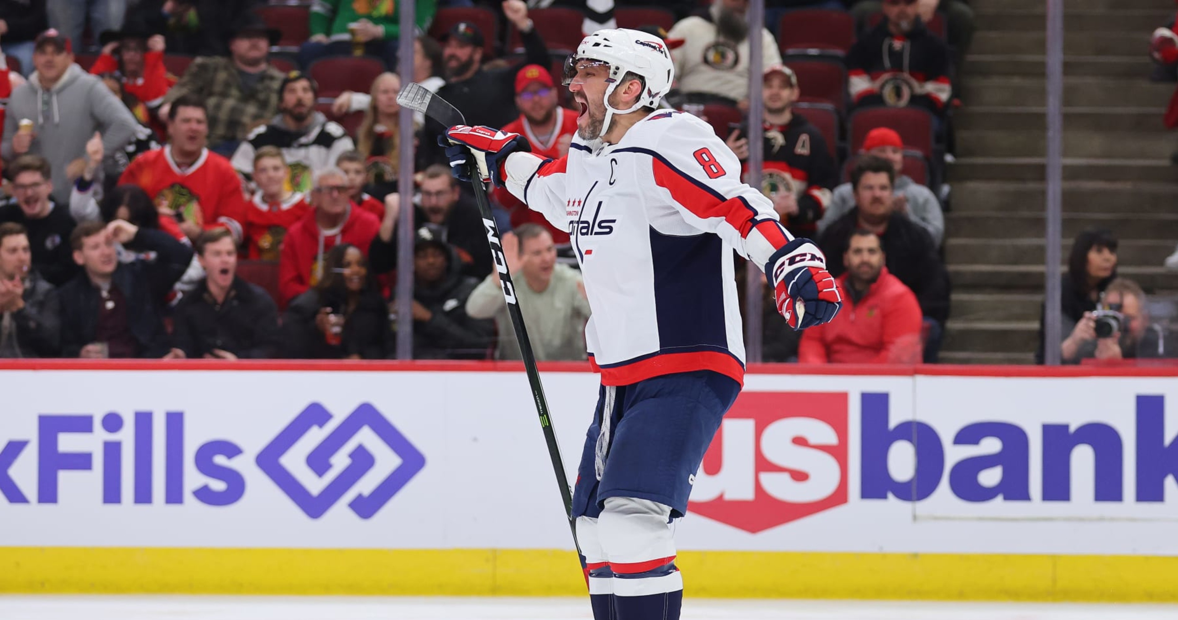 Alex Ovechkin Trademarks 'THE GR8 CHASE' Amid Chase for Wayne Gretzky