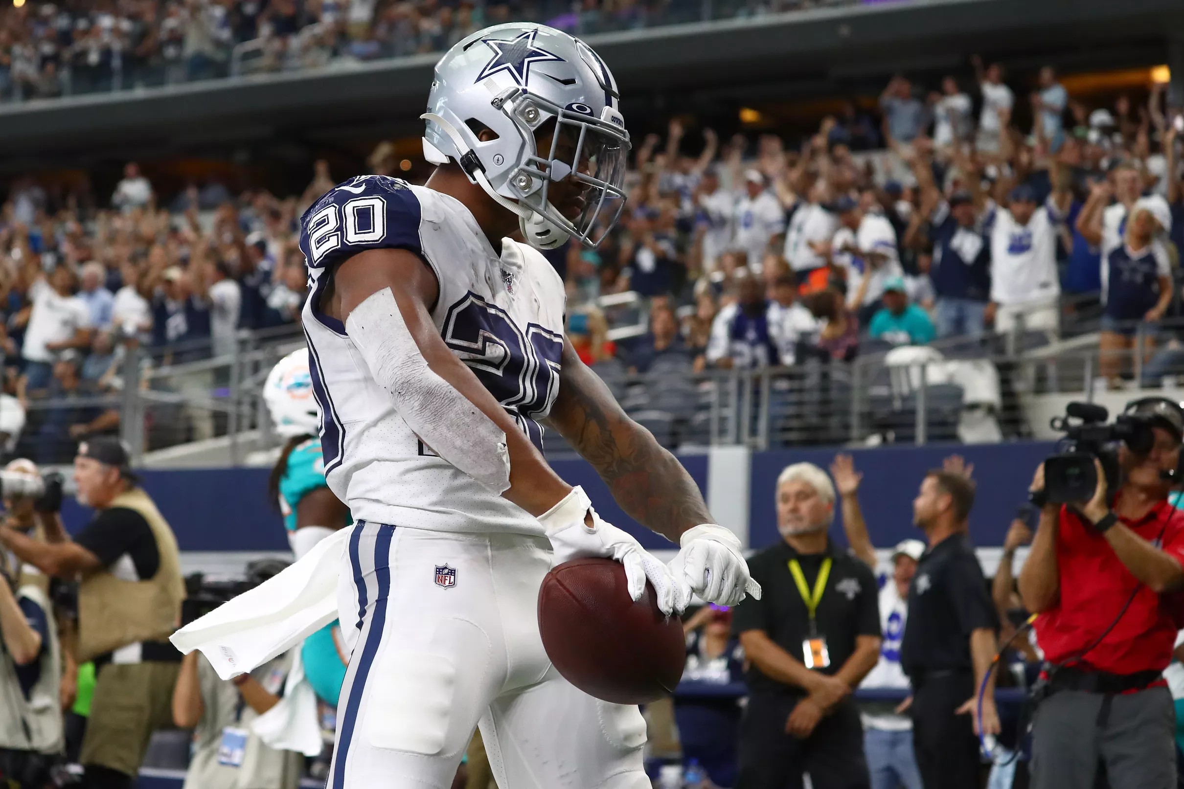 Cowboys week three rookie report Tony Pollard scores first career TD