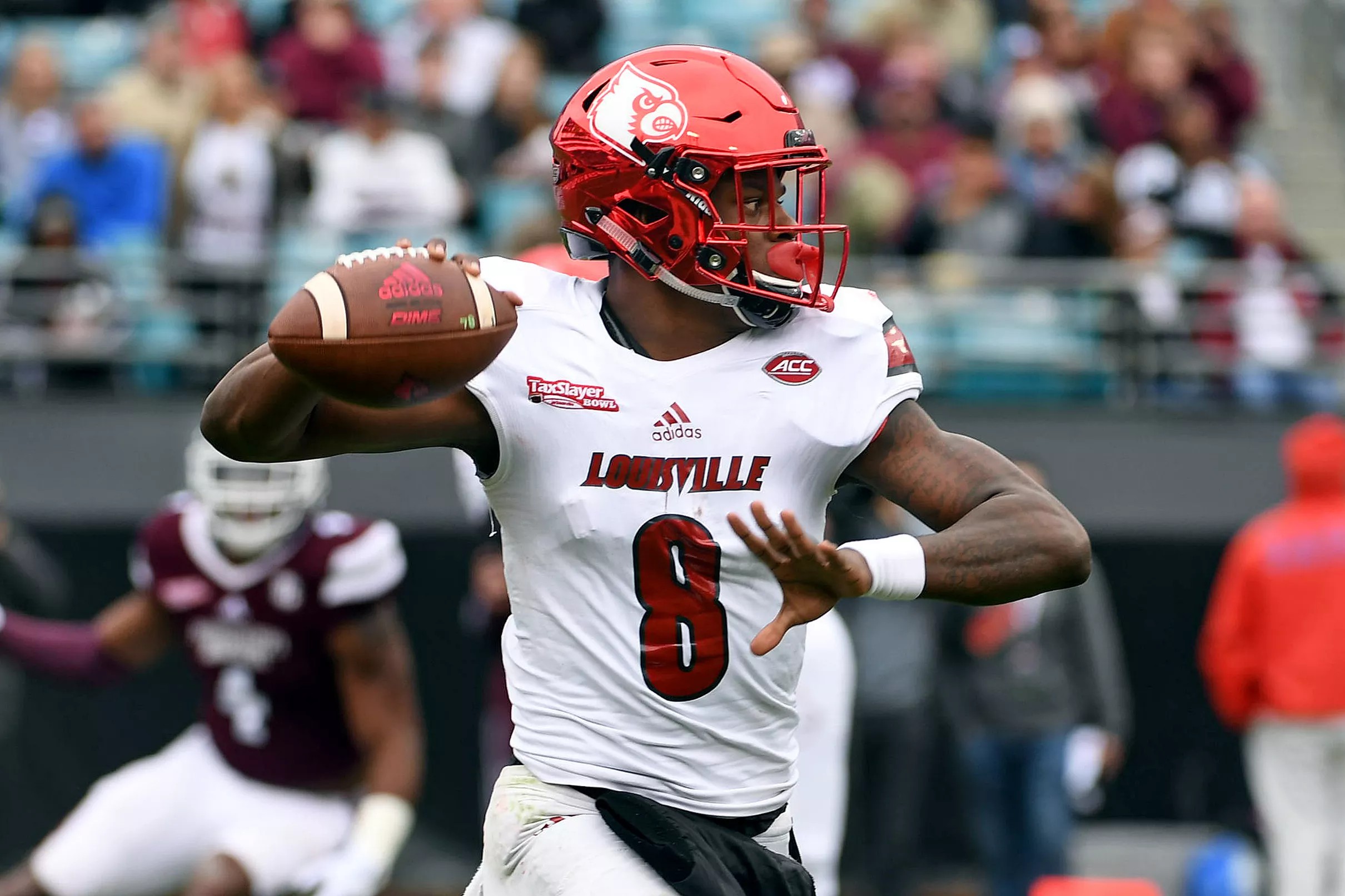 New Orleans Saints Select QB Lamar Jackson in Fanrag Sports Mock Draft