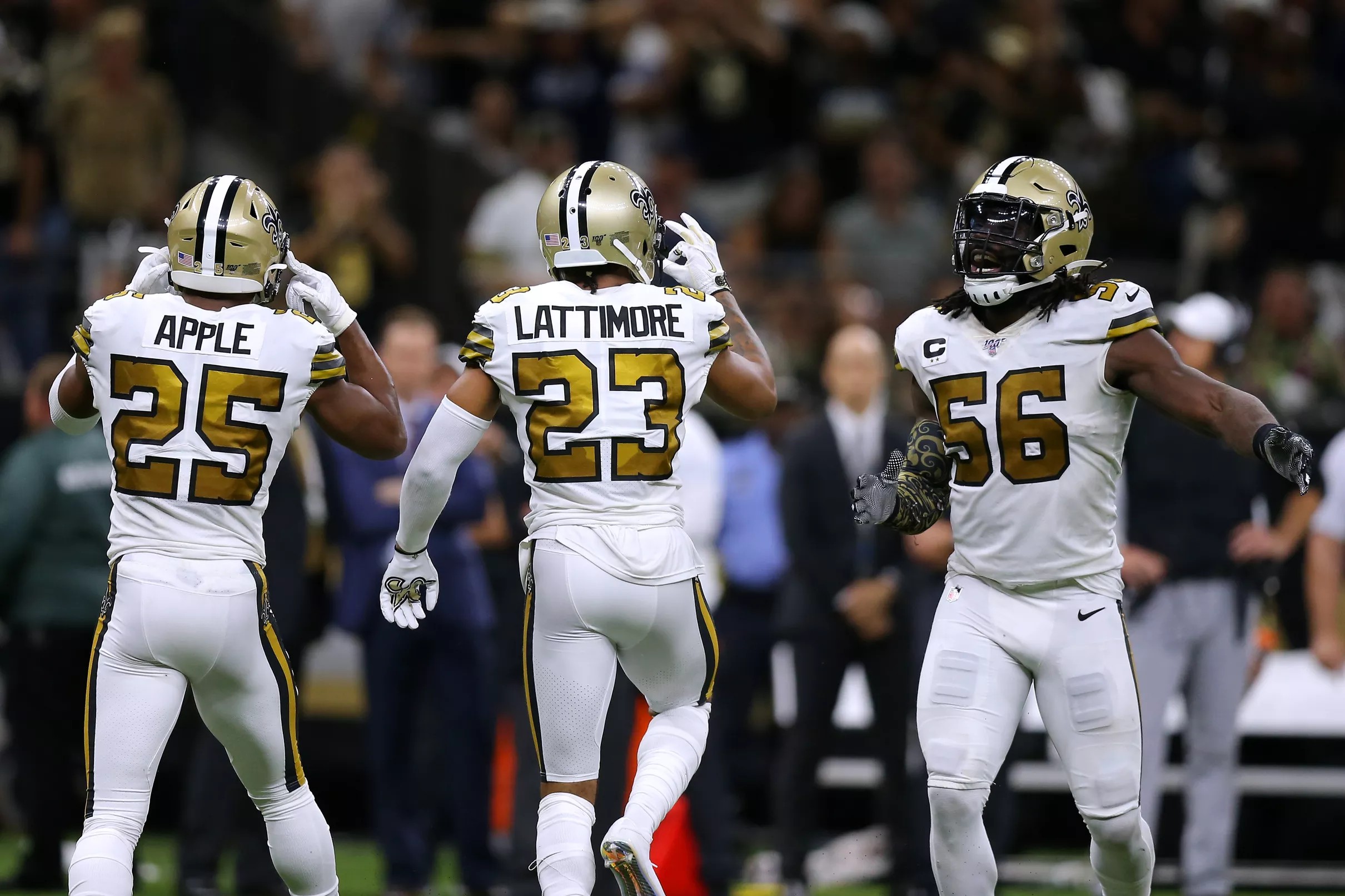 Saints at Falcons Final Injury Report Lattimore Questionable, Armstead Out