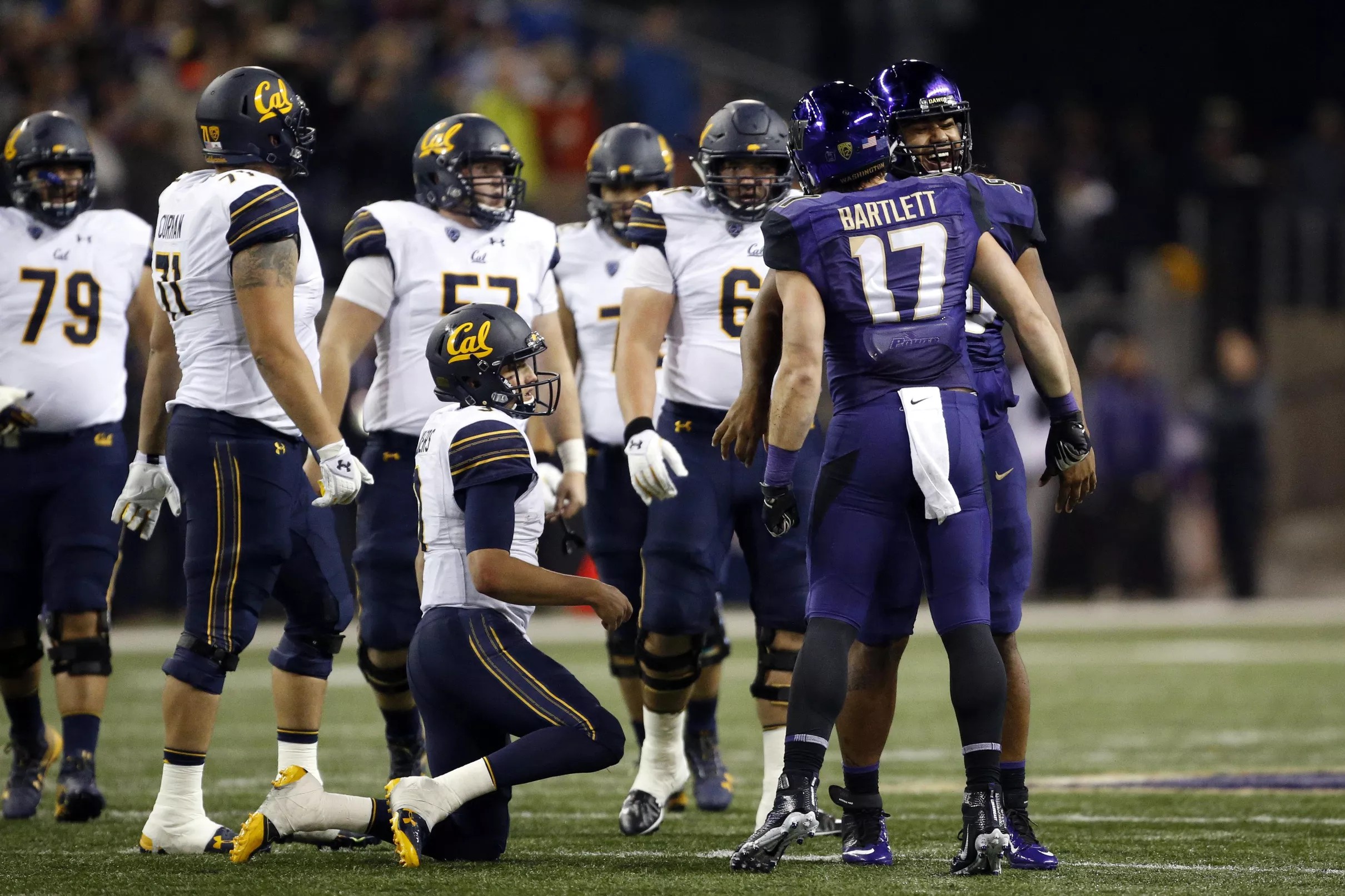 Cal vs. Washington 10717 Report Card