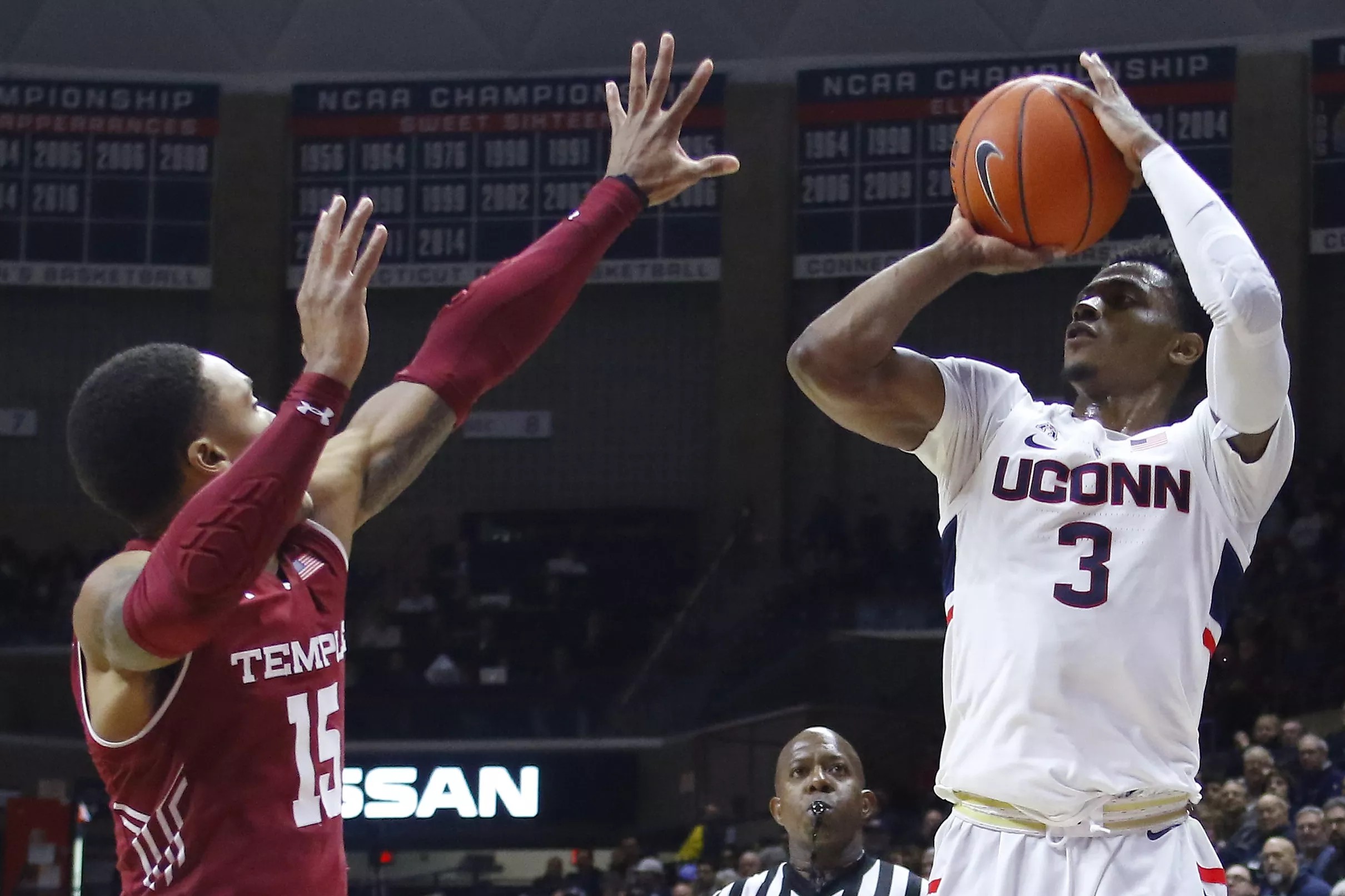 UConn Men’s Basketball Alterique Gilbert Likely to Miss AAC Tournament