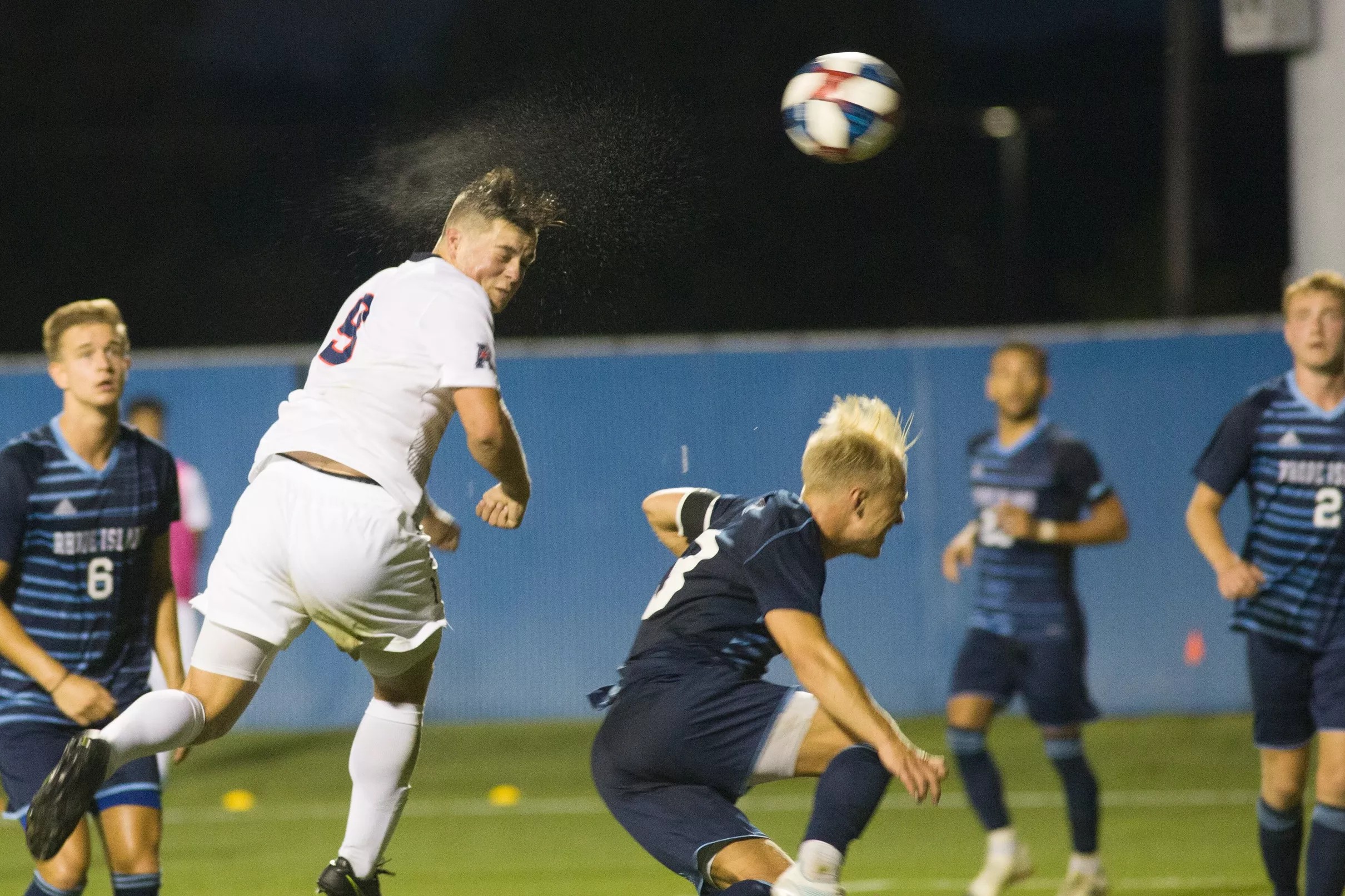 UConn men’s soccer downs URI on Hall’s hat trick
