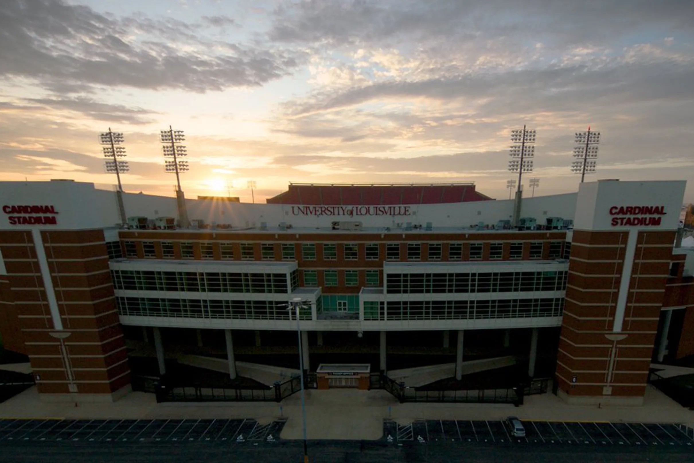 “Cardinal Stadium” is now “L&N Federal Credit Union Stadium”
