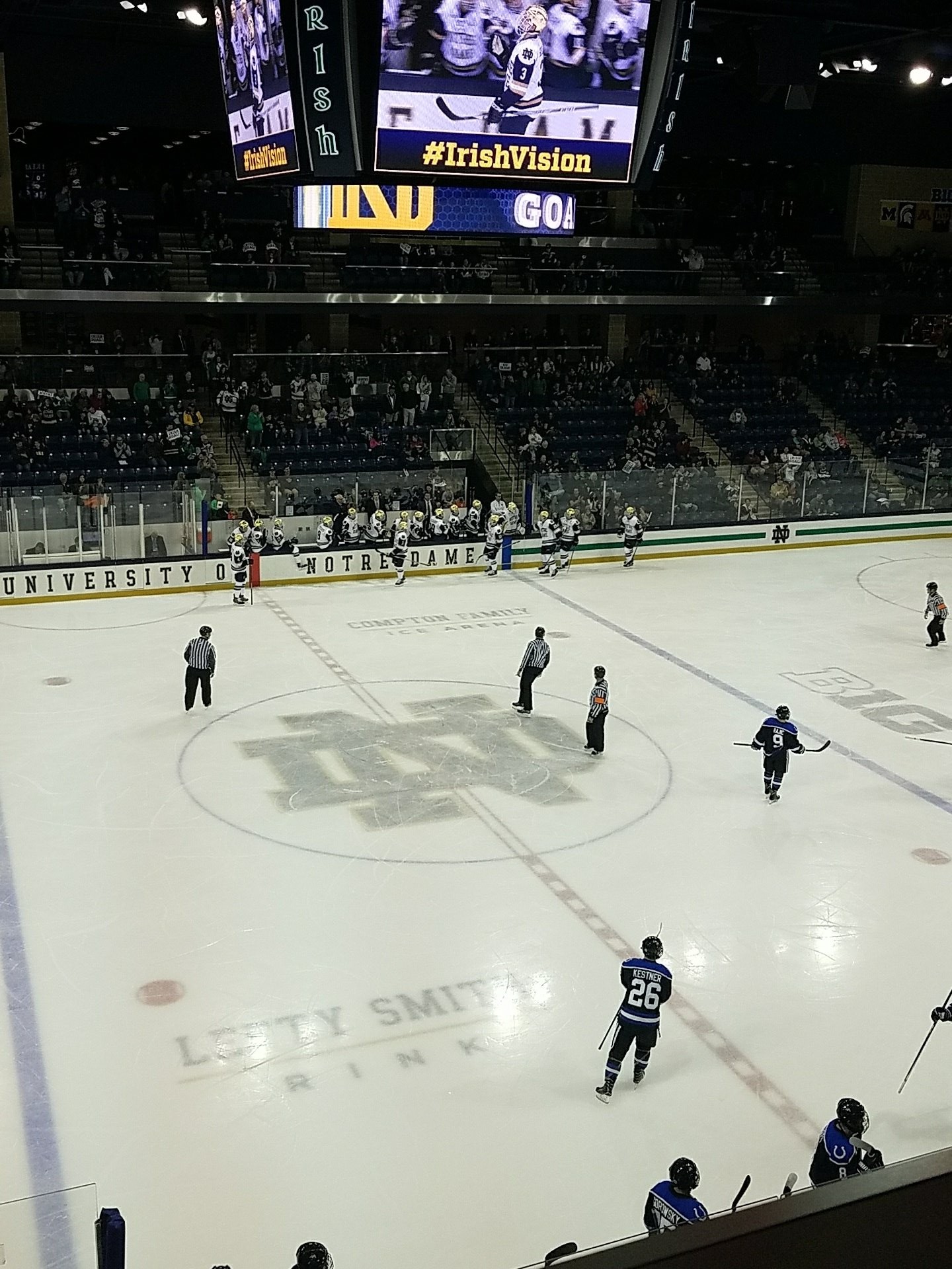 8 ND Hockey Opens Up The 20172018 Season With A Weekend Sweep Against UAH