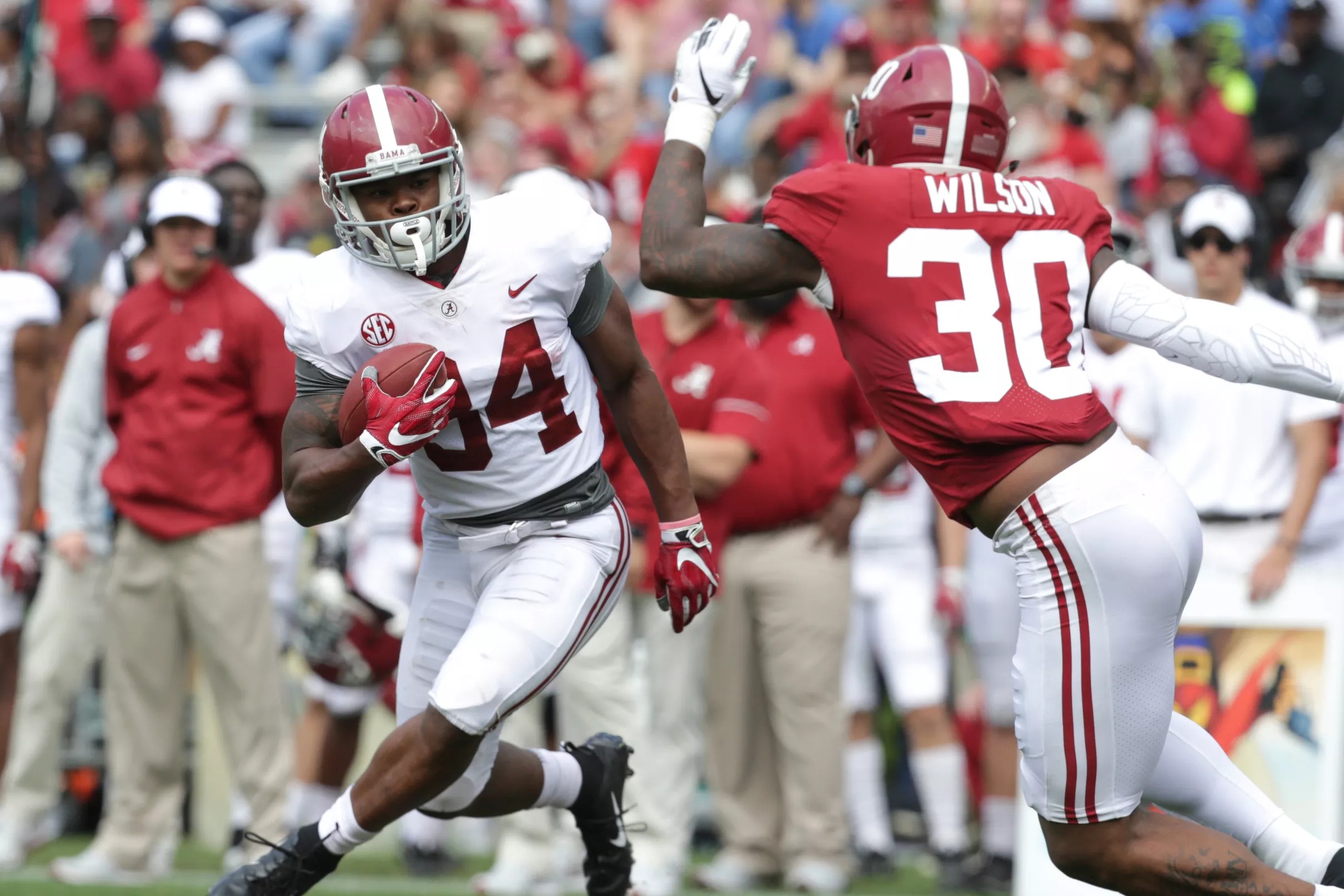 Alabama Football 2018 ADay FINAL STATS