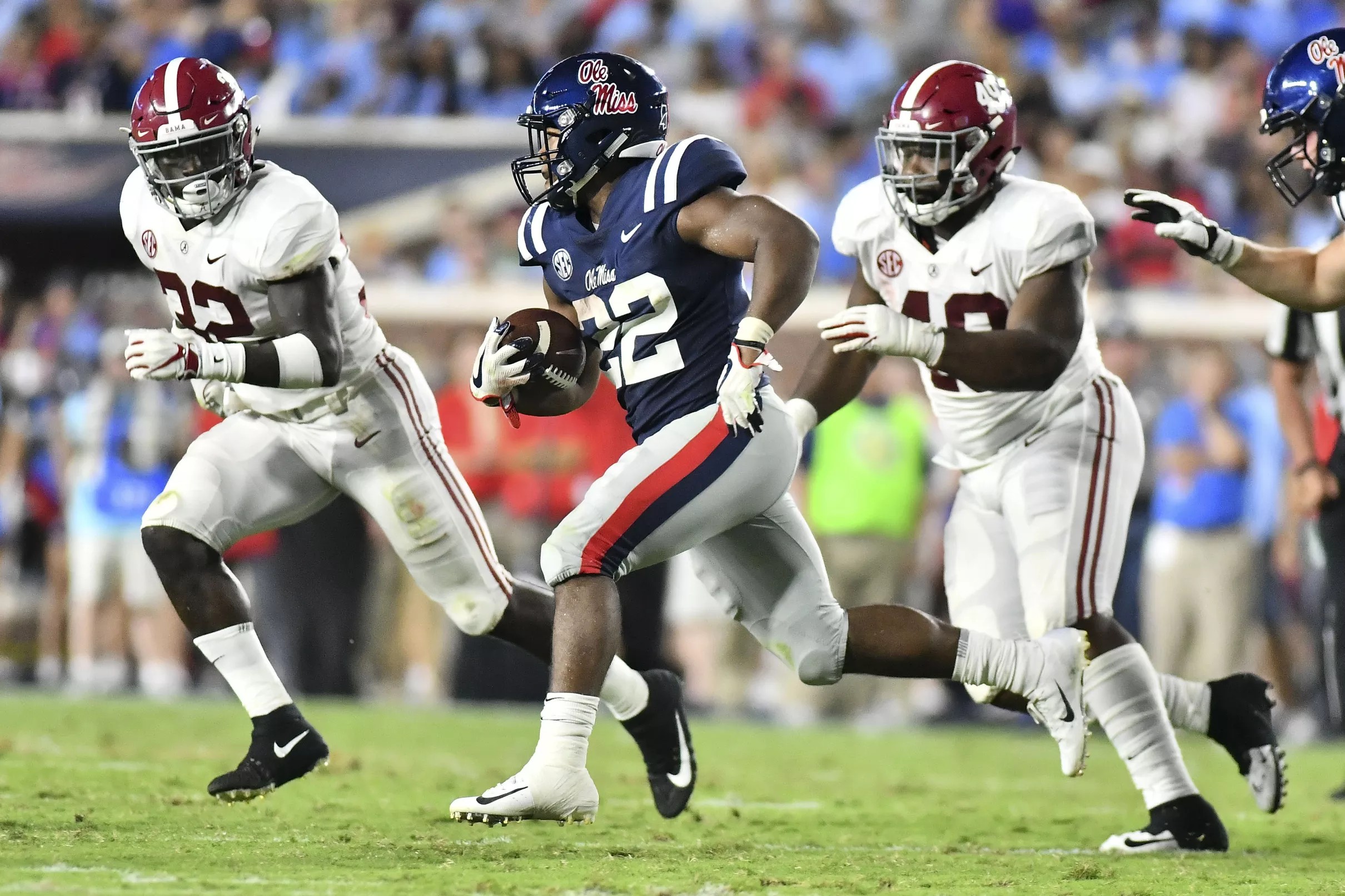 Alabama vs. Ole Miss to kick at 230 CT on CBS