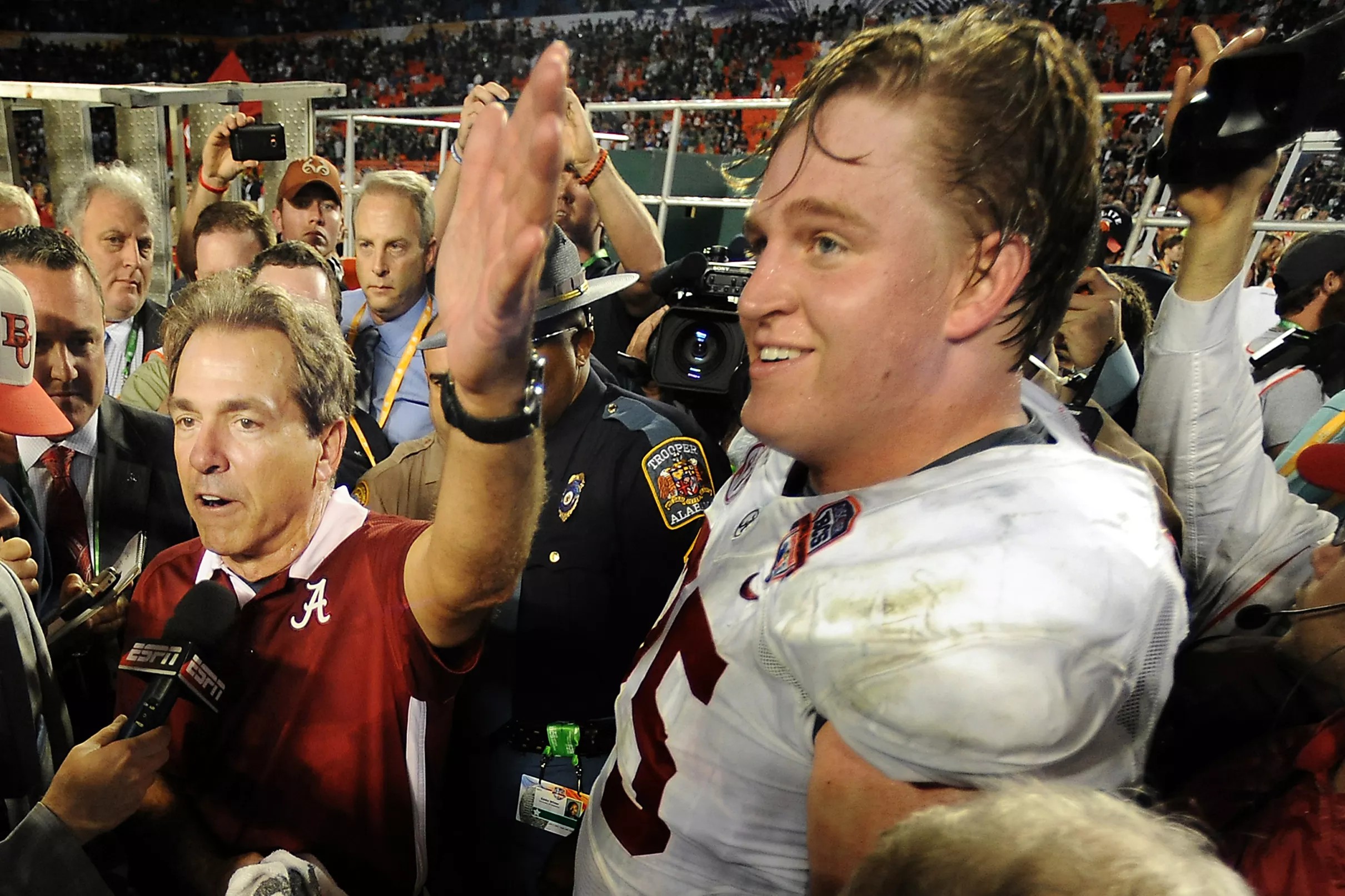 Barrett Jones shares interesting information about injuries and playoff rankings