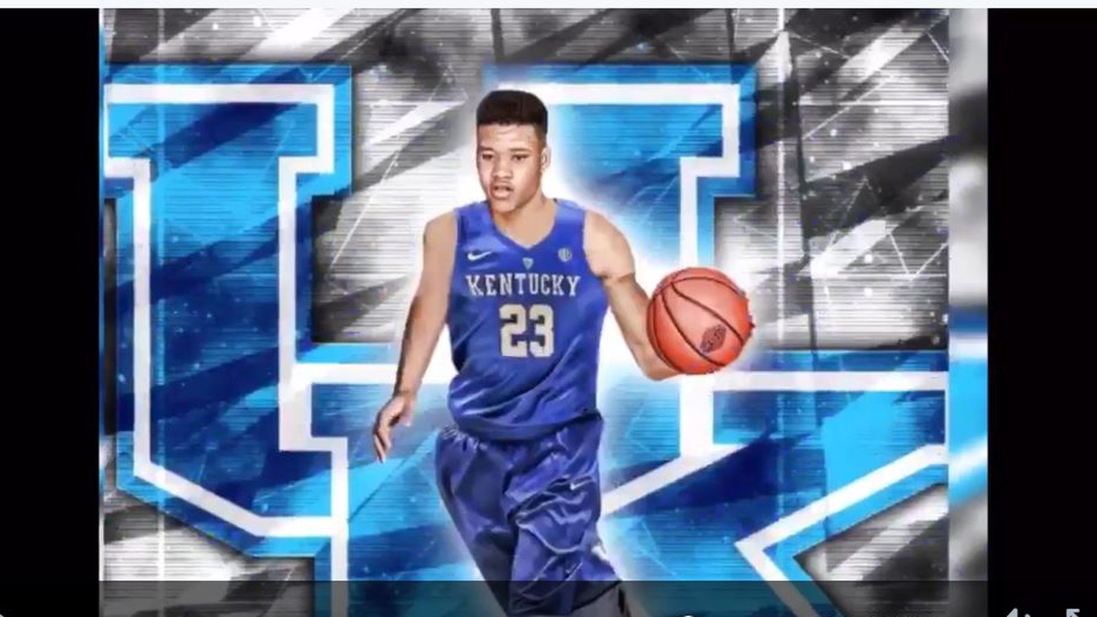 Kevin Knox announces final 5 with Kentucky Wildcats on it