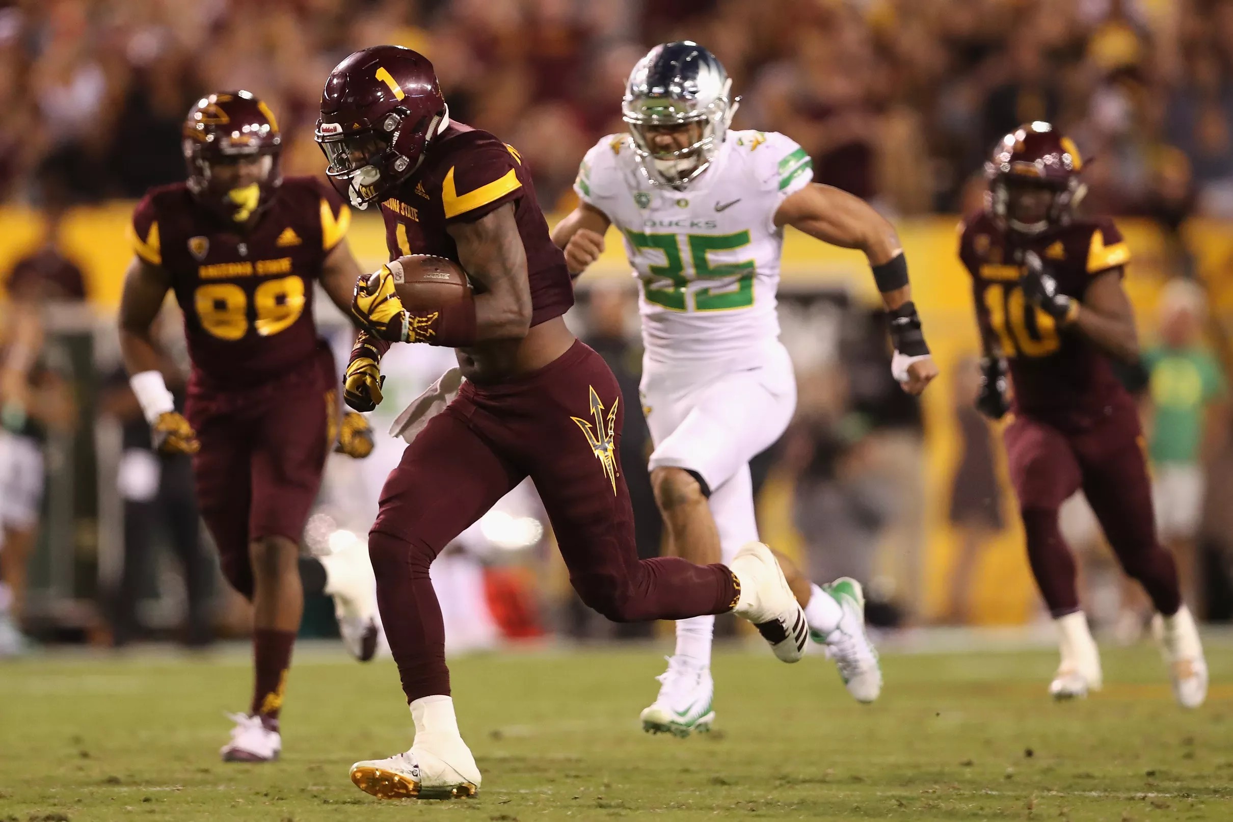 Oregon vs. ASU Instant Recap Sun Devils beat No. 24 Ducks, 3735