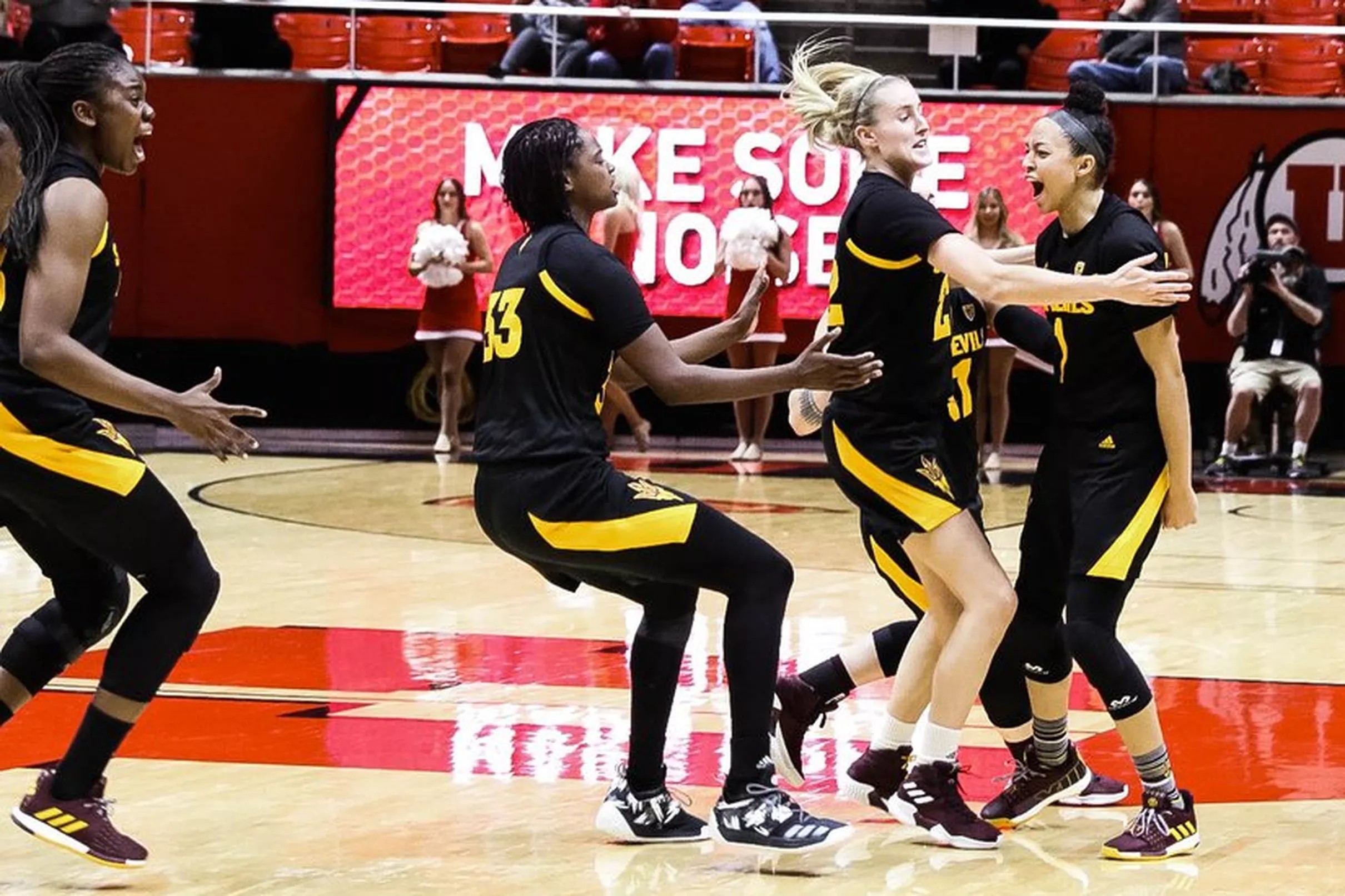 ASU Women’s Basketball No. 22 Devils hit buzzerbeater to get back in