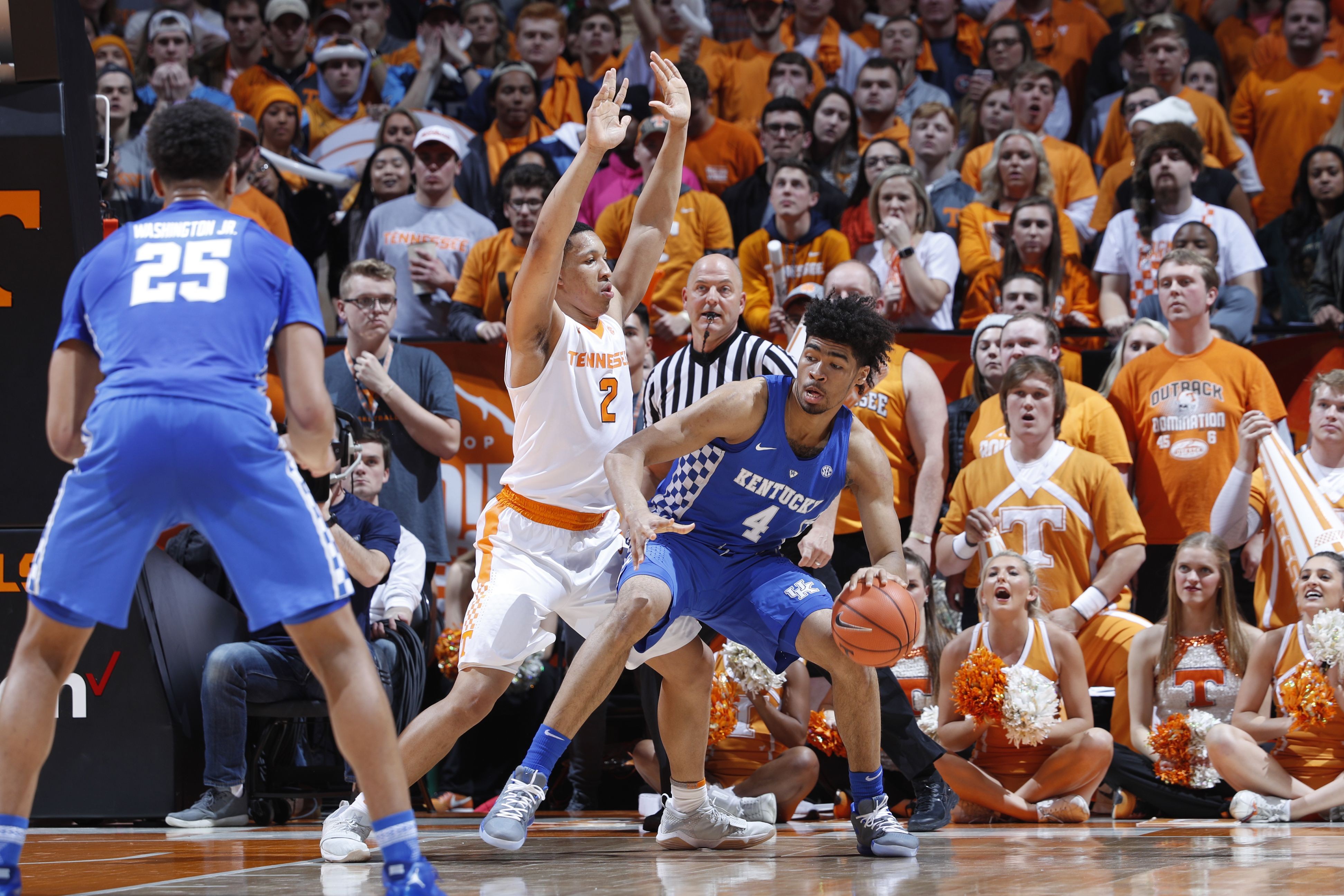 Game recap Foul trouble and bad defense doom Kentucky basketball vs Vols