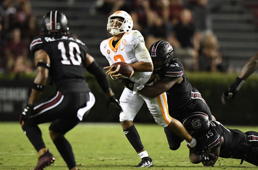 South Carolina football Jaycee Horn, JJ Enagbare land in PFF Top 100