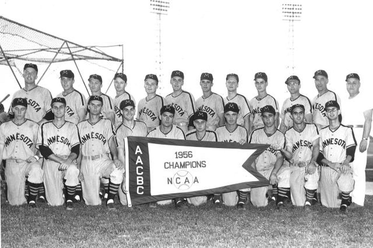 Minnesota Baseball 1954 NCAA CHAMPS IN PICTURES! TBT