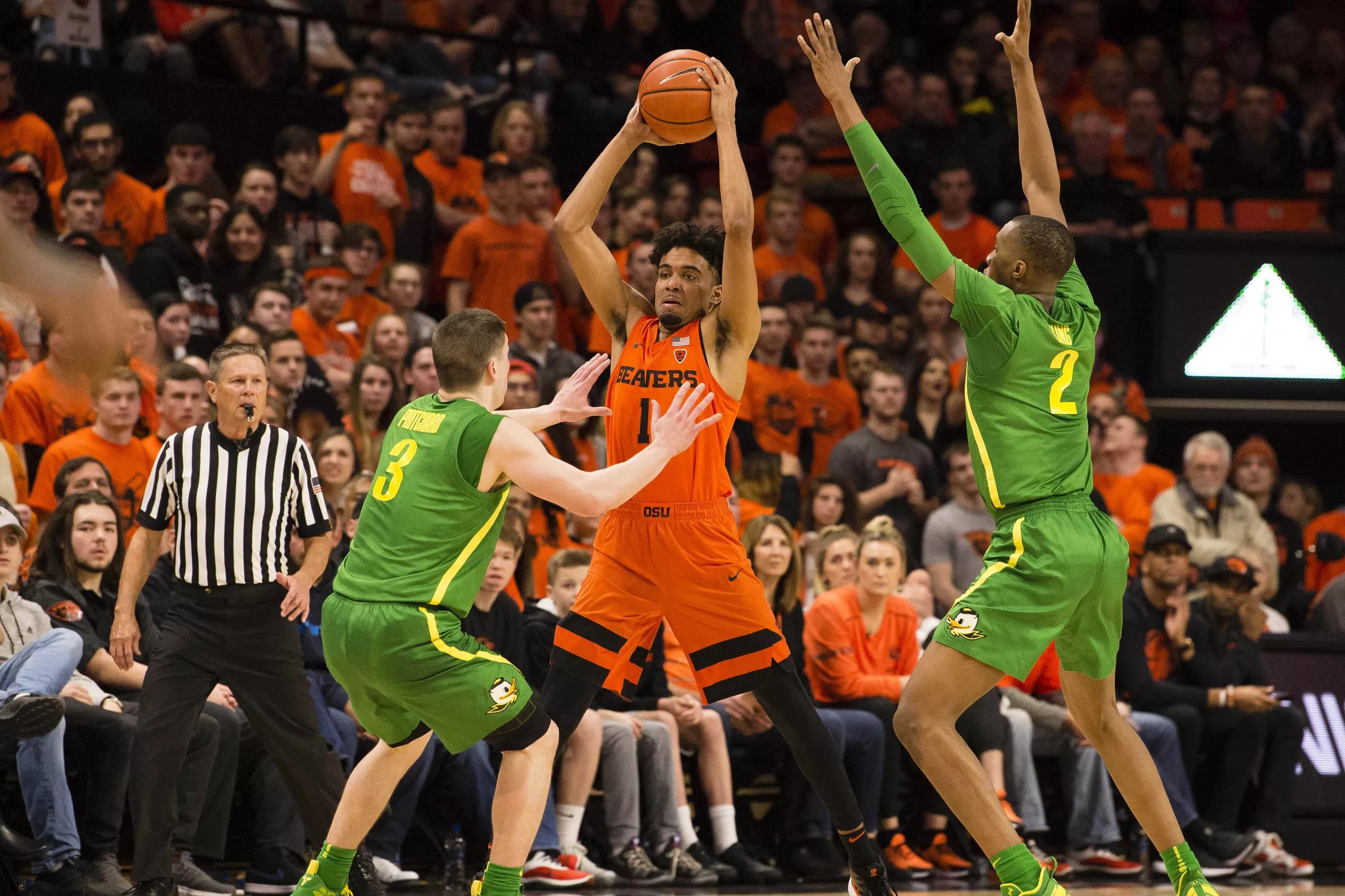 Oregon State Completes Civil War Season Sweep, 7257