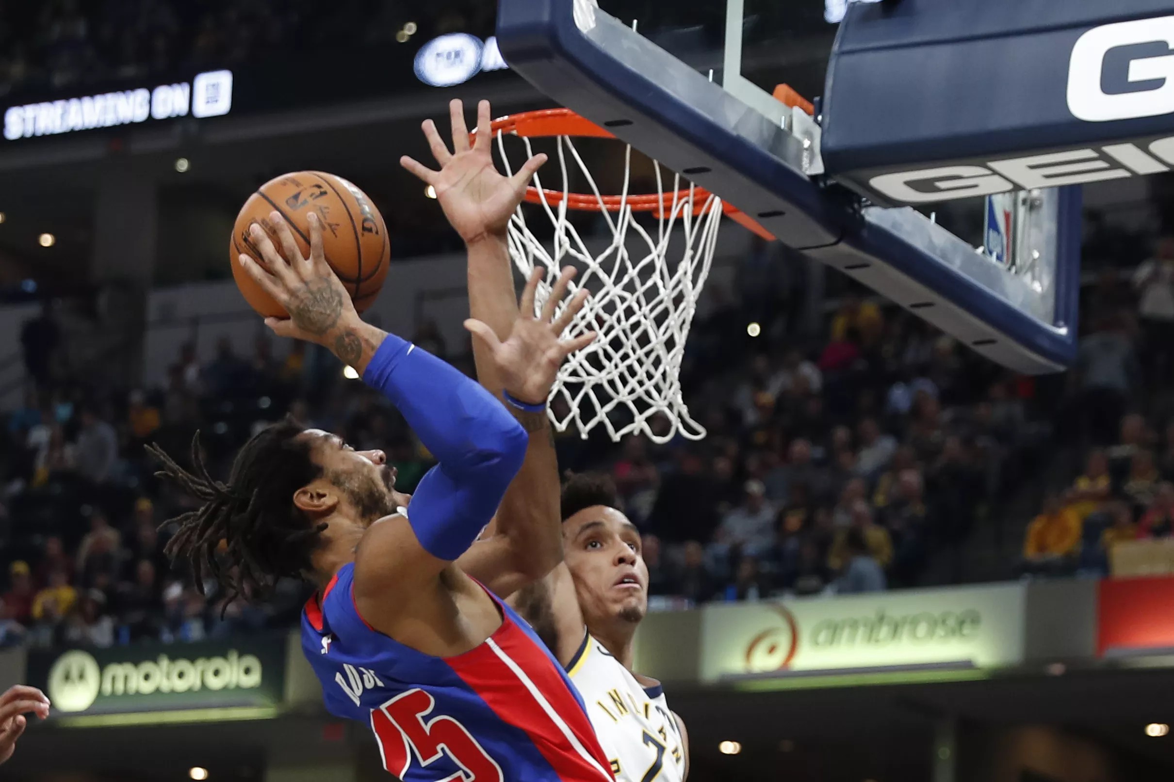 Pistons at Pacers final score Luke Kennard and Andre Drummond post wild numbers in opening win