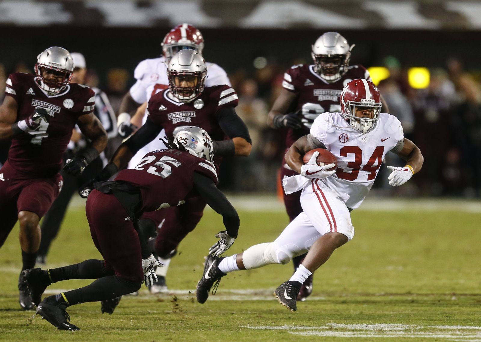 Alabama Football Bama Hammer staff Tide vs. MSU game predictions