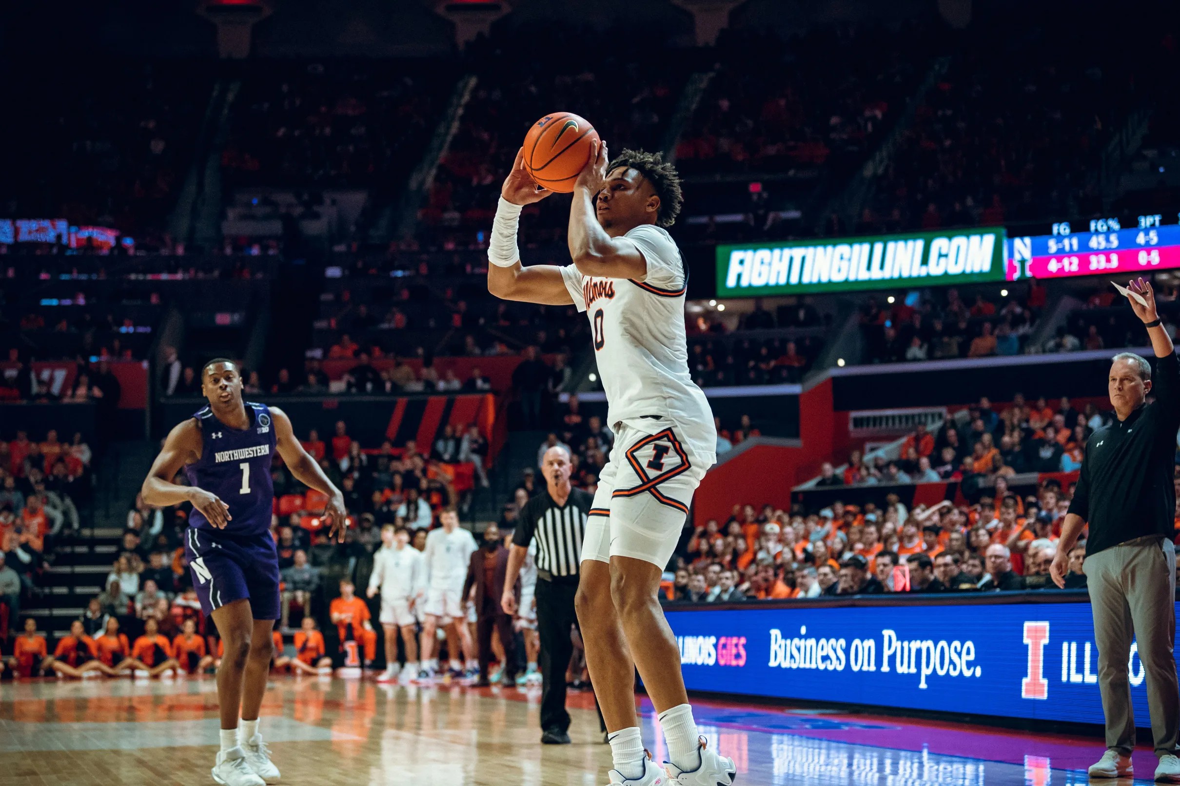Shannon sparks Illinois’ monster comeback against No. 21 Northwestern