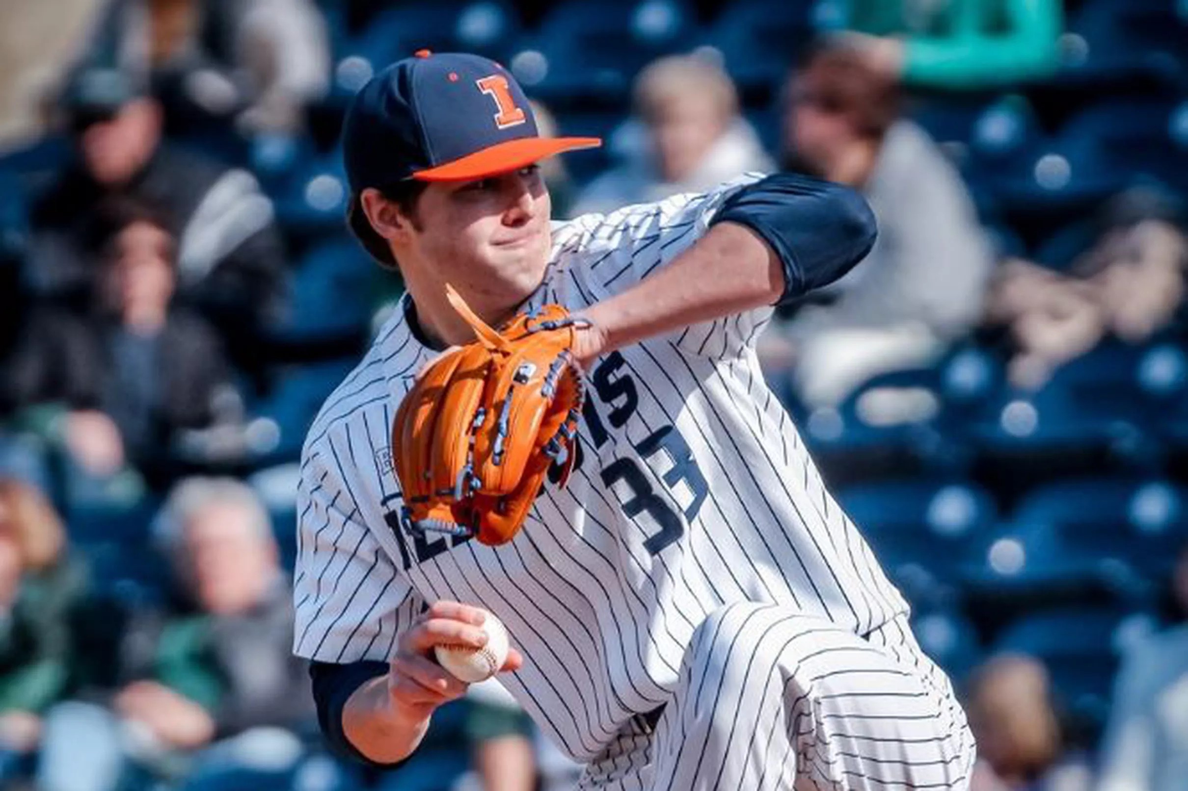 Despite snapping their 7 game win streak, Illinois Baseball jumps up in