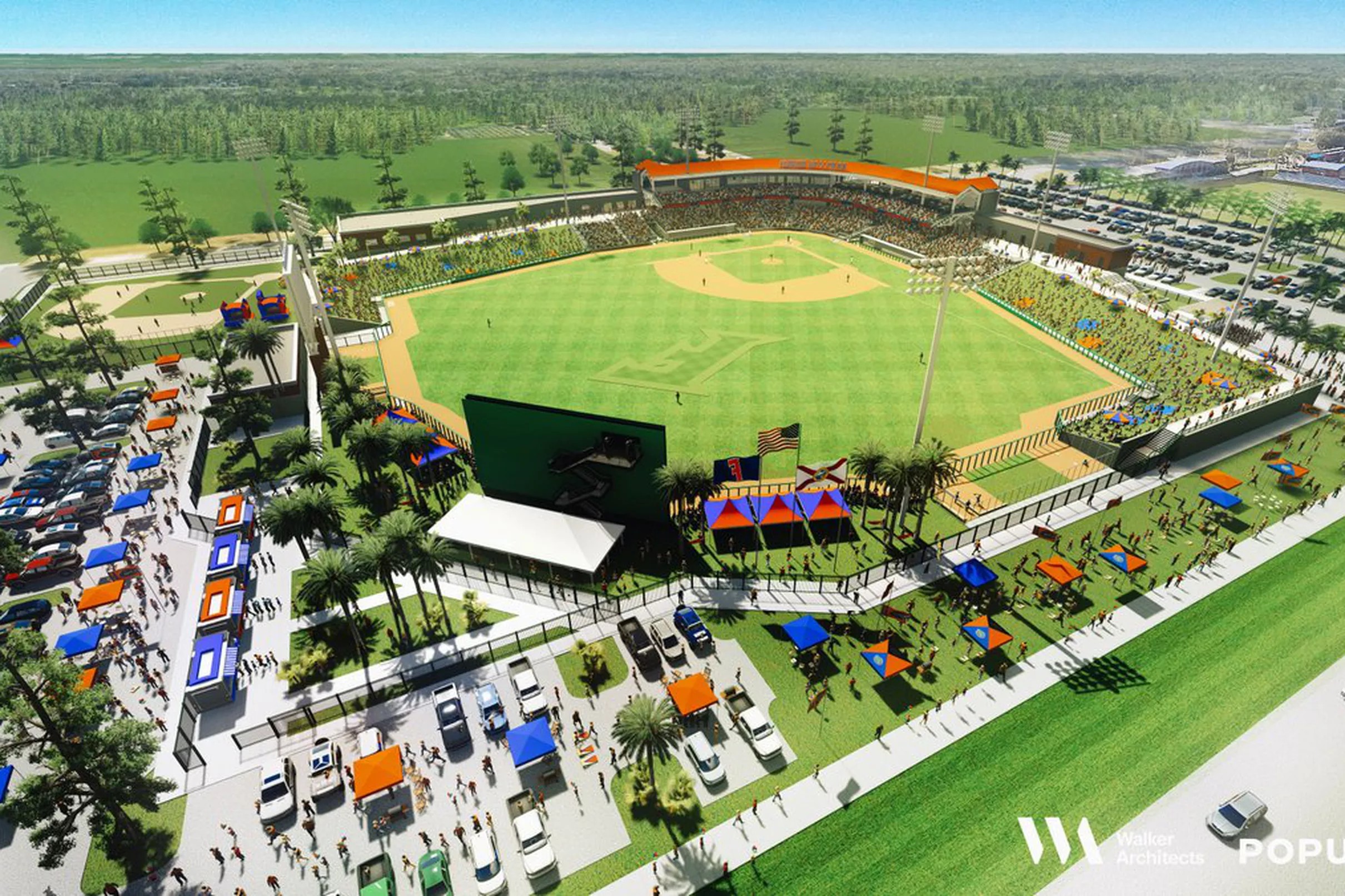 Florida announces revised timeline, cost for construction of baseball stadium
