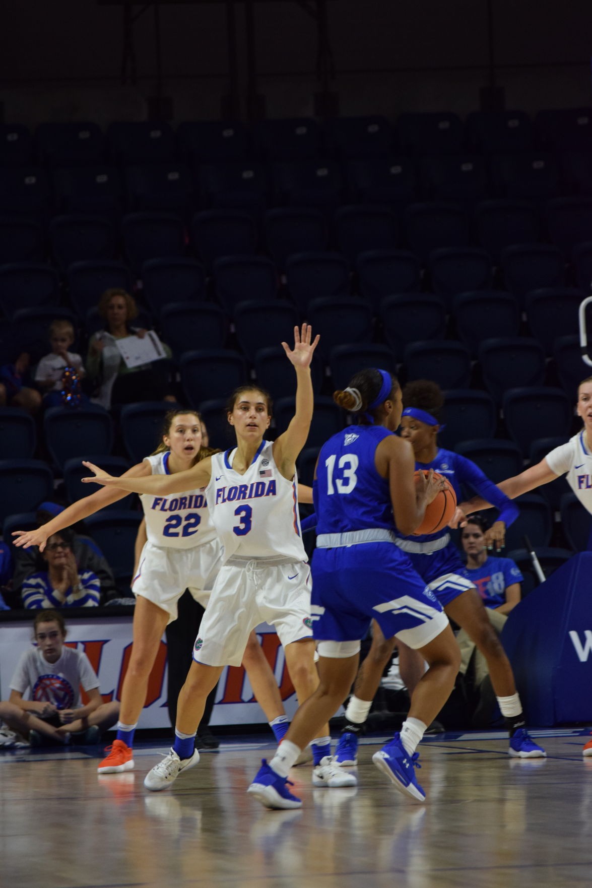 Gators, Newbauer win big against State in season debut