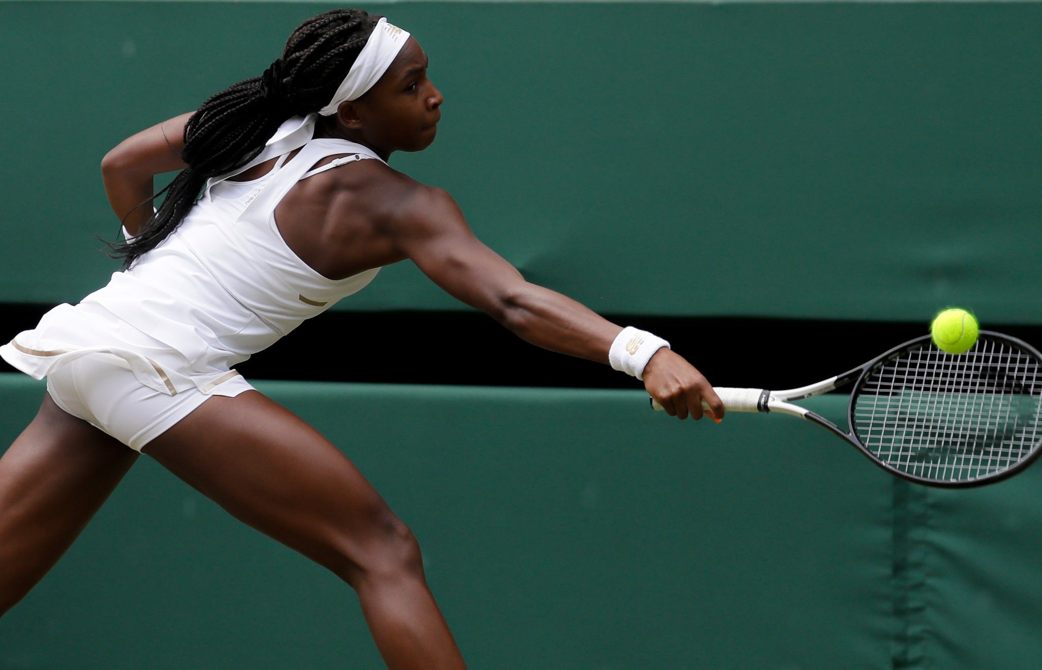 Coco Gauff Loses to Simona Halep, Ending Magical Wimbledon Run