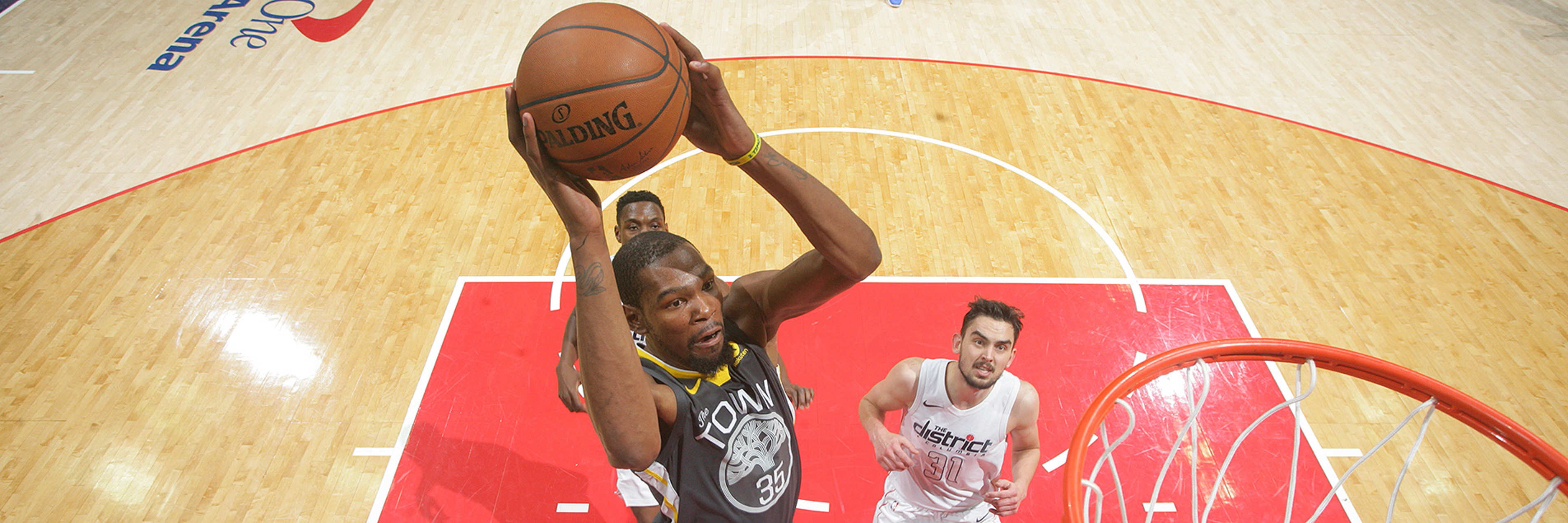 Durant Leads Dubs to Win in