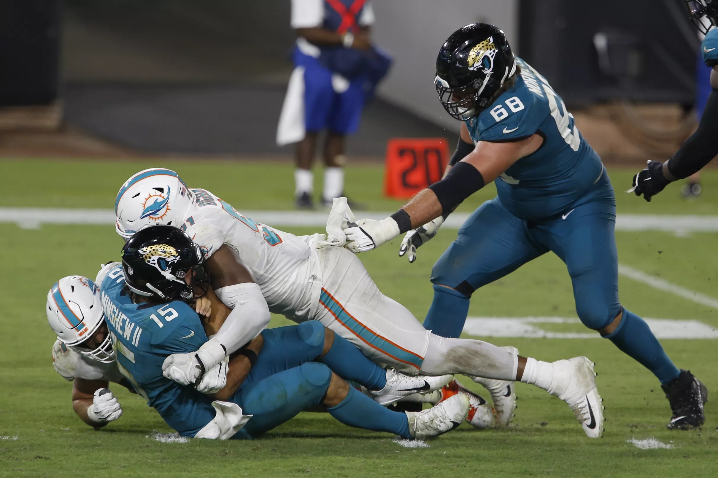 Jacksonville Jaguars vs. Miami Dolphins Week 3 sack analysis
