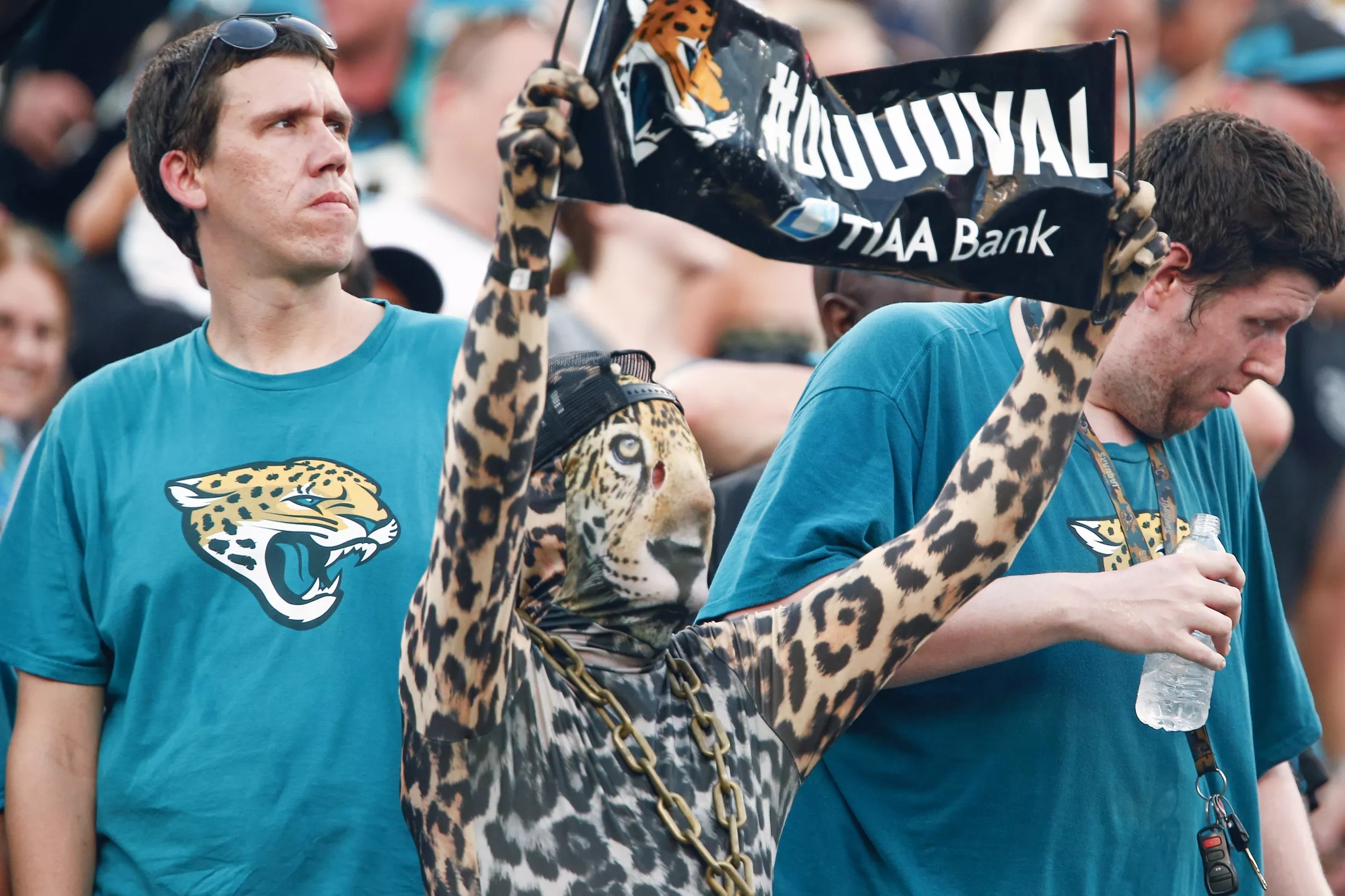 Jaguars fans very confident of win over Titans
