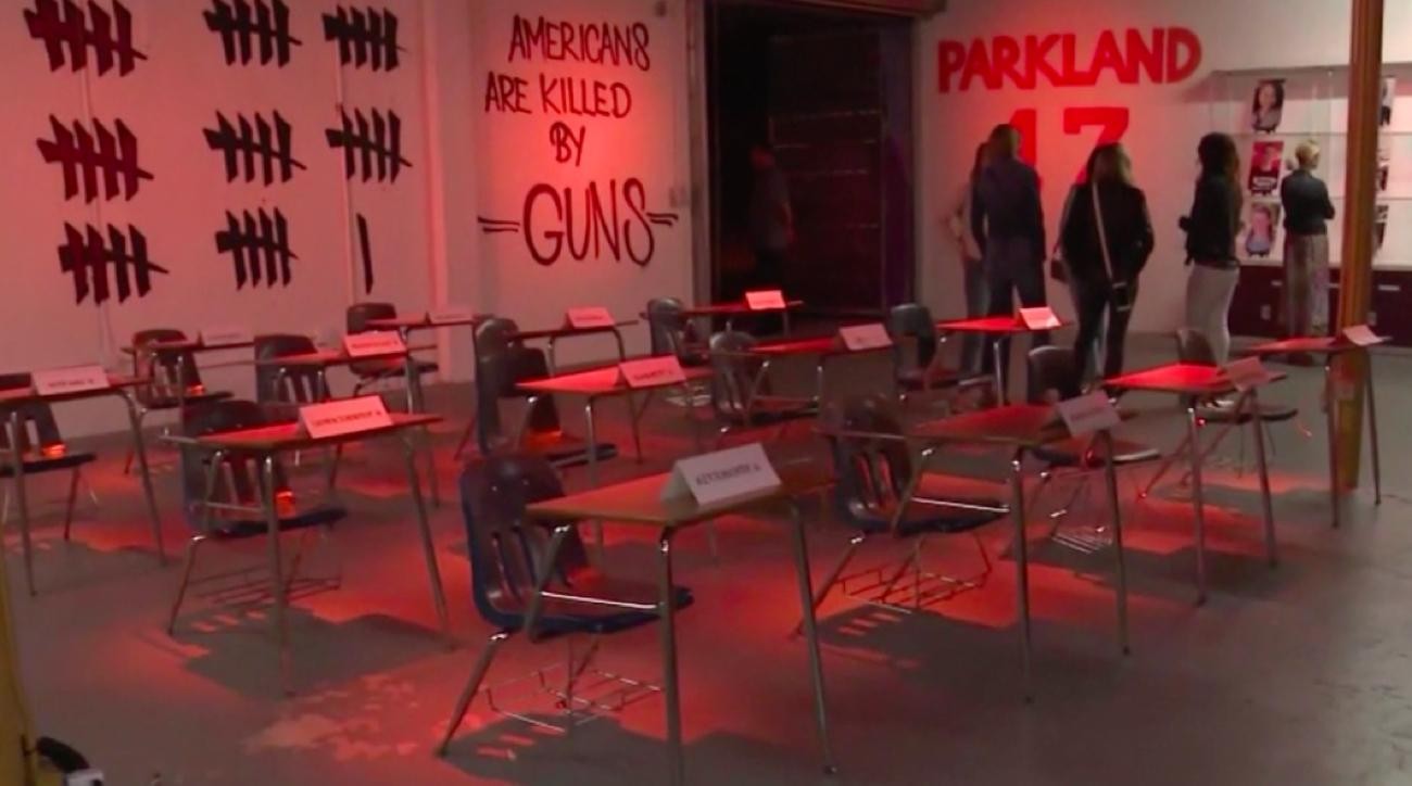 Dwyane Wade Creates Art Exhibit In Memory Of "Parkland 17