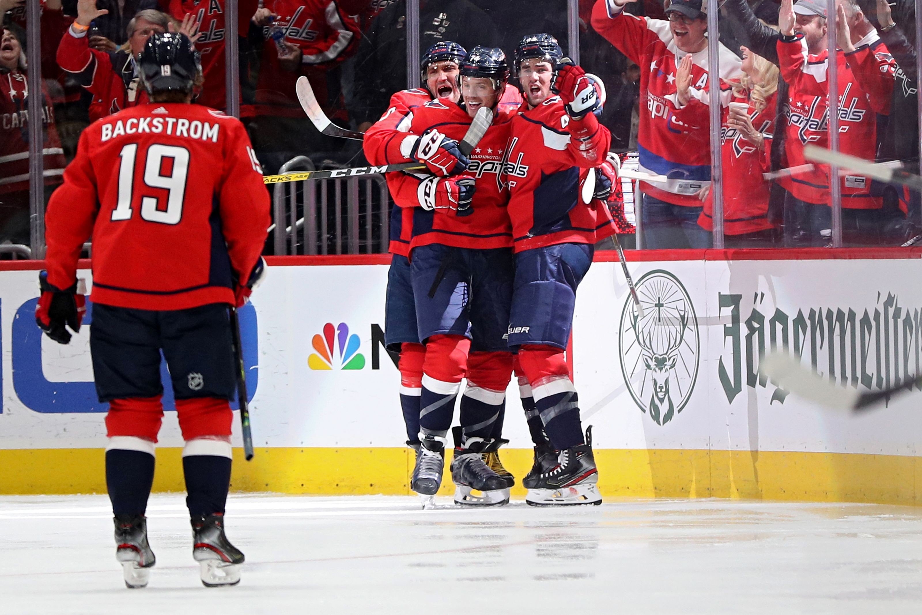 Washington Capitals are the first team to 50 points