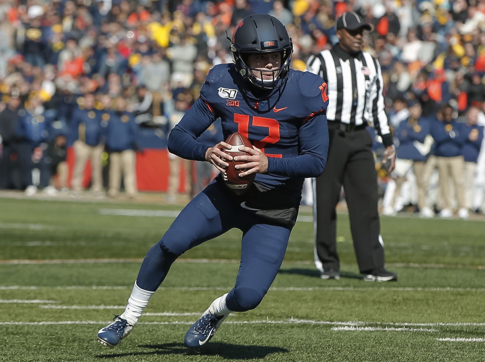 Illinois Football Illini QB Matt Robinson impresses in first start