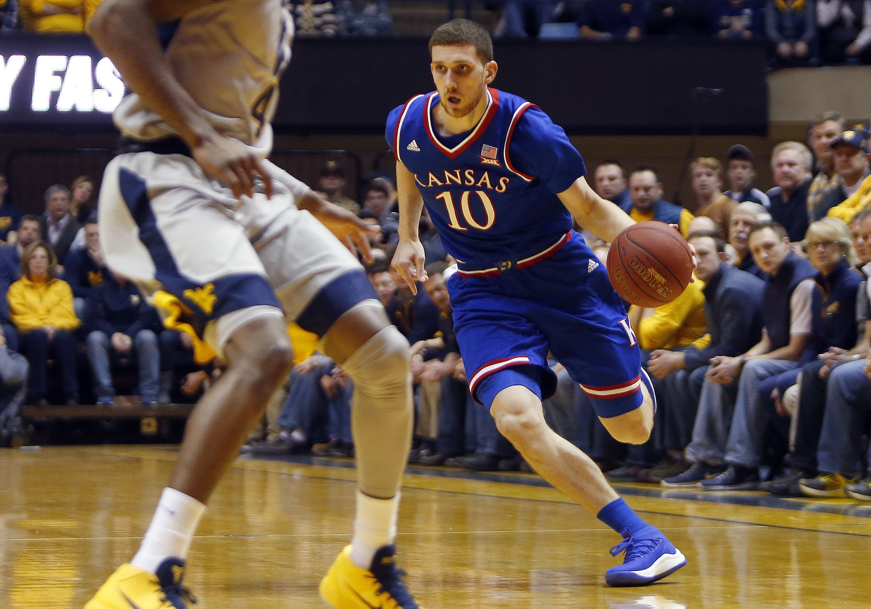 Kansas basketball Jayhawks sweep Sunflower Showdown