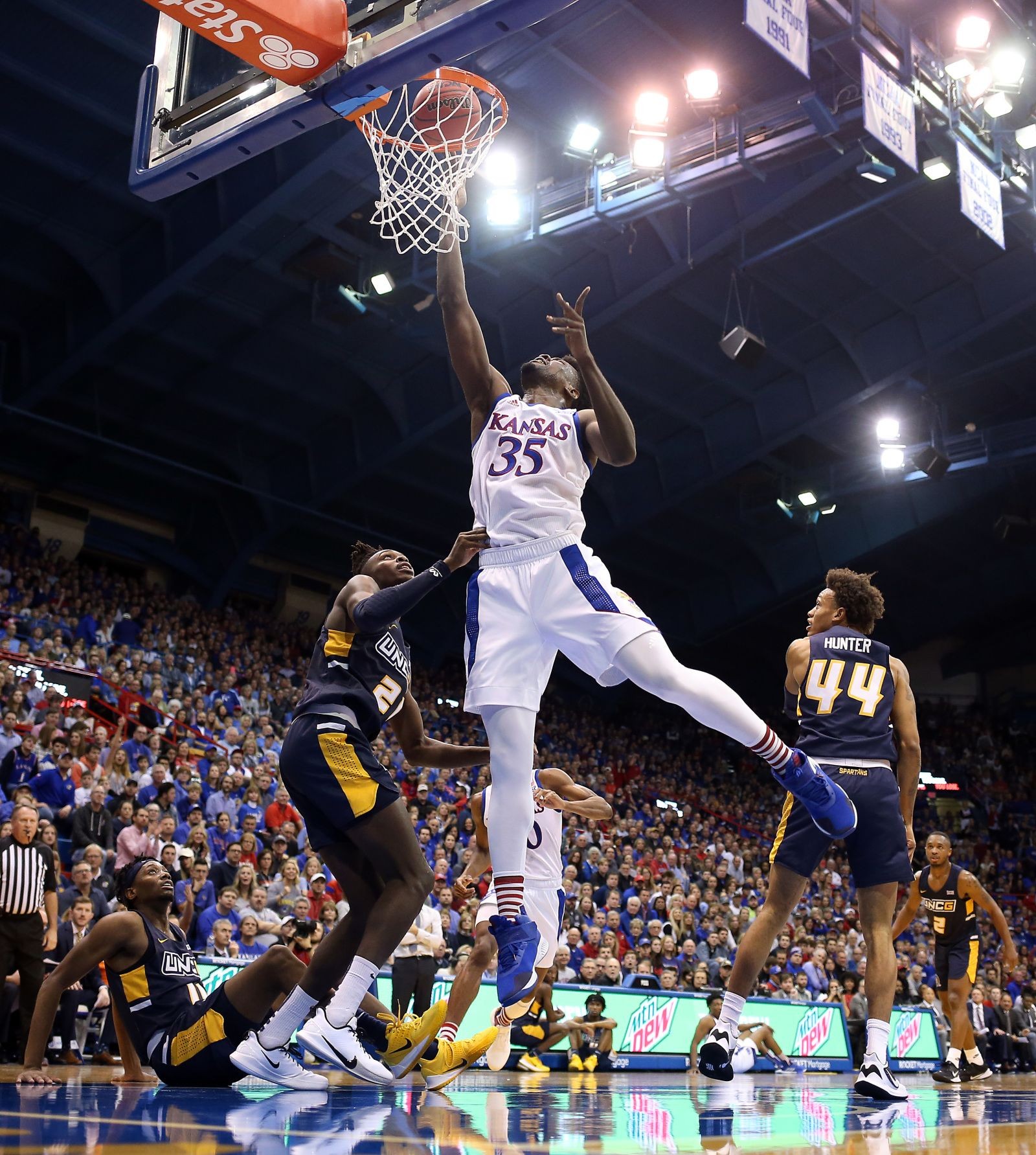 Watch Highlights and final score from Kansas basketball’s win over UNCG