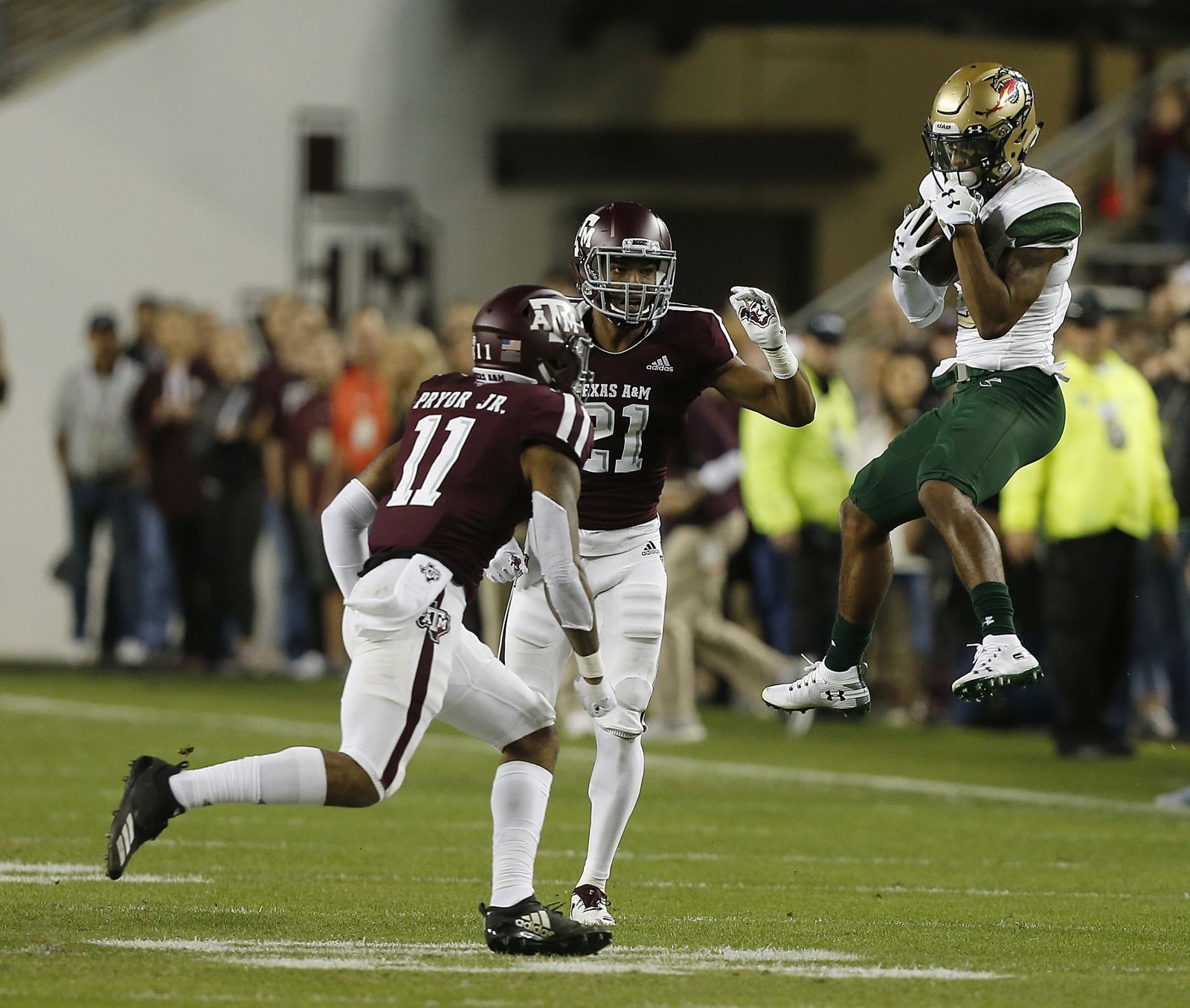 Texas A&M Football DB Pryor no longer with team