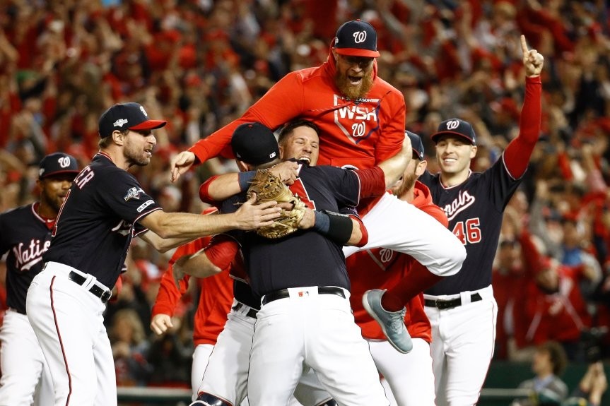 NL playoffs Washington Nationals to play in first World Series