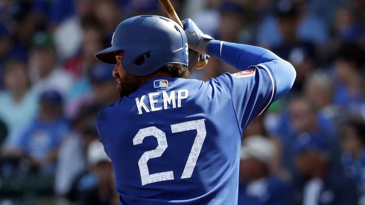Dodgers outfielder Matt Kemp wants a second chance and making his case